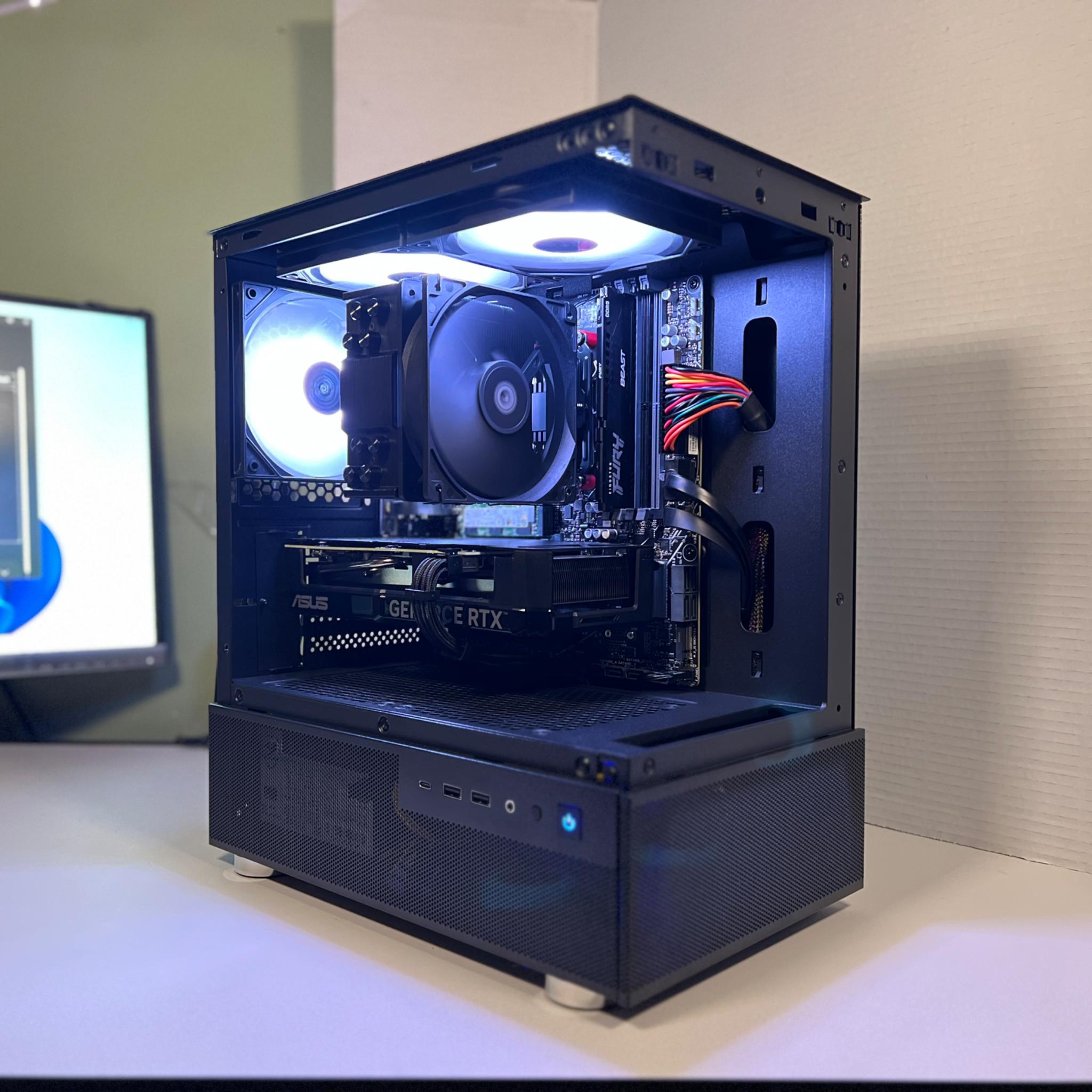 R5 7600 + 4060 Ti | 16GB DDR5 | 1TB NVMe | Minimalist Gaming PC