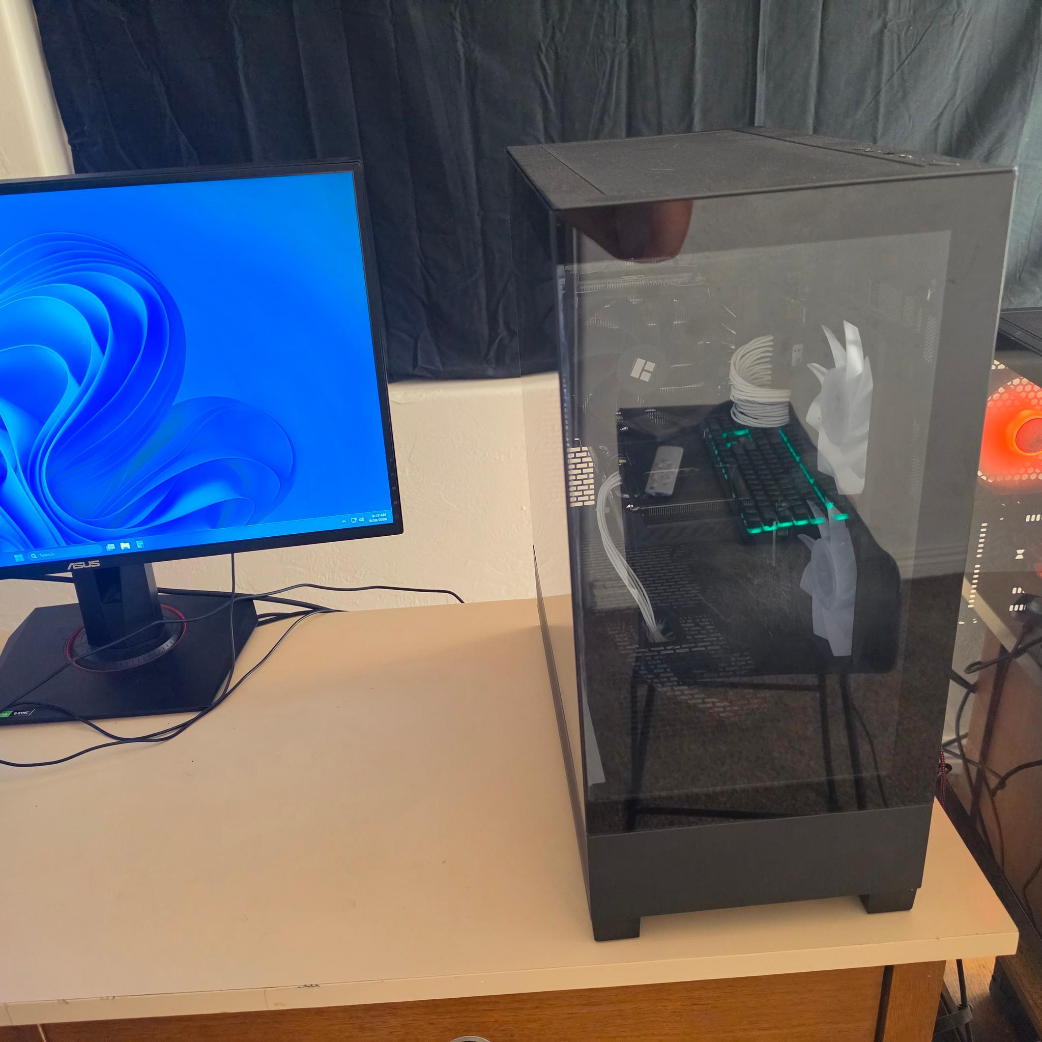 Radeon RX 9060 XT 16GB Custom Gaming PC - Ryzen 5 9600X, 32GB RAM, 1TB NVMe SSD
