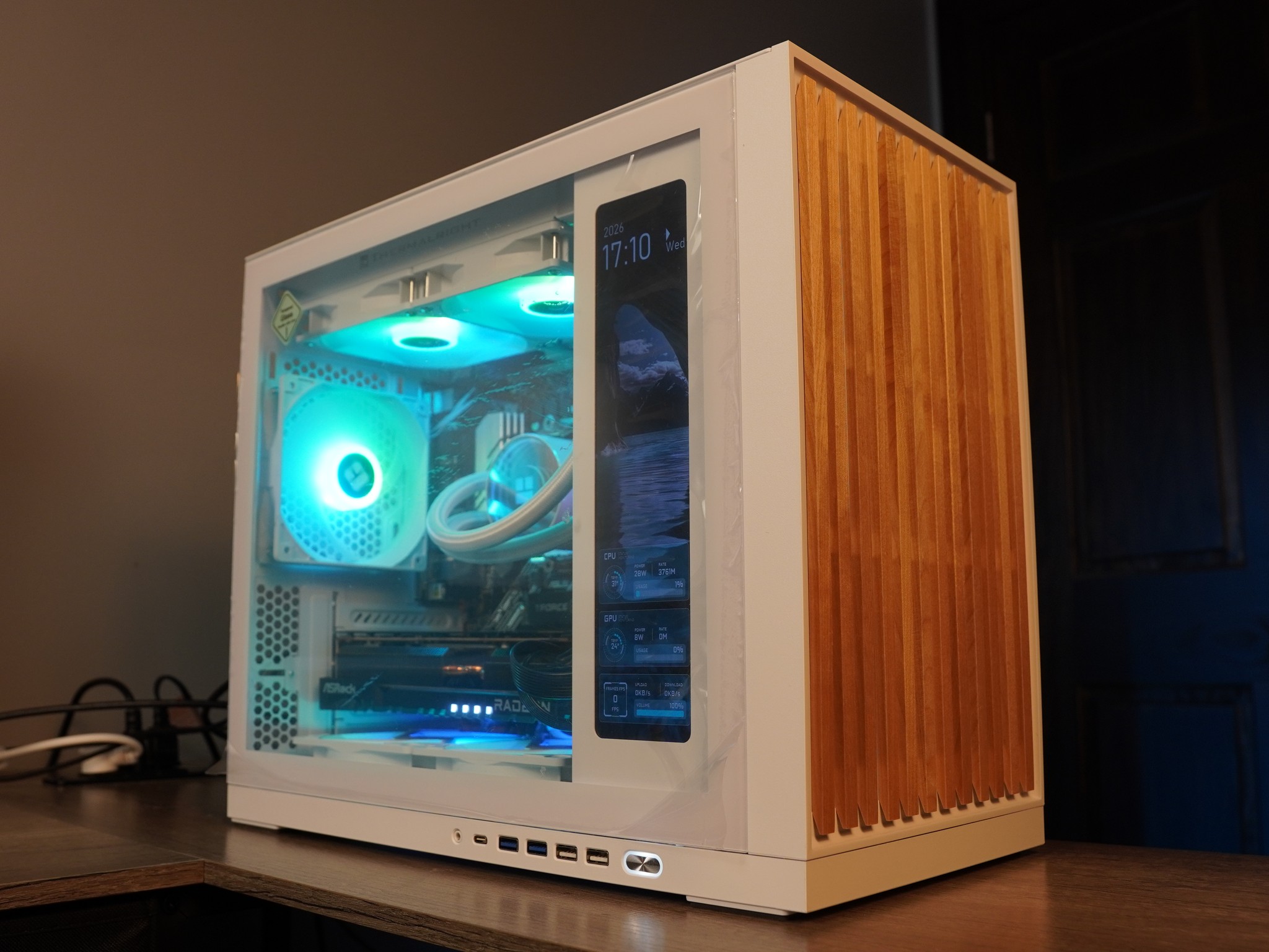 🤍ARCTIC OAK🤎 1440p GAMING BEAST 🧡 RX 7700XT 🧡 Ryzen 7 5700x | 1TB NVME | 16GB | WIFI | WIN 11