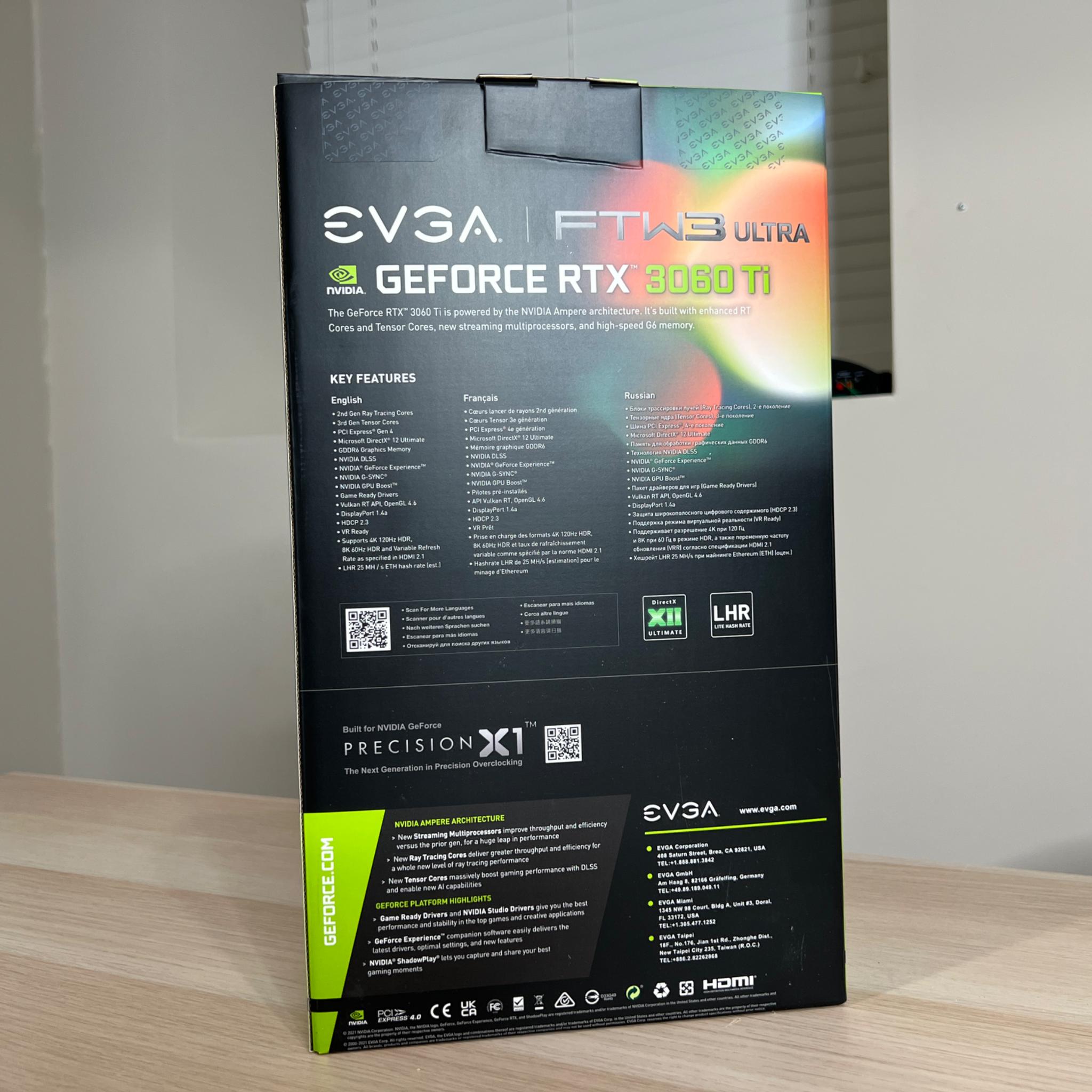 EVGA 3060-Ti FTW3 (3-Fan)
