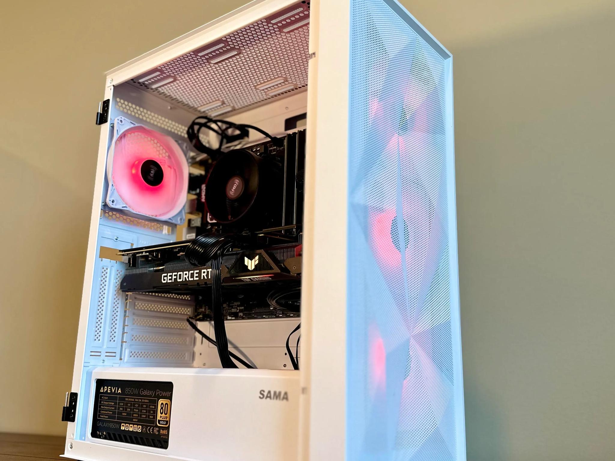White Gaming PC | RTX 3070, Ryzen 5 5600X, 1TB SSD, 16GB 3200HMz RAM