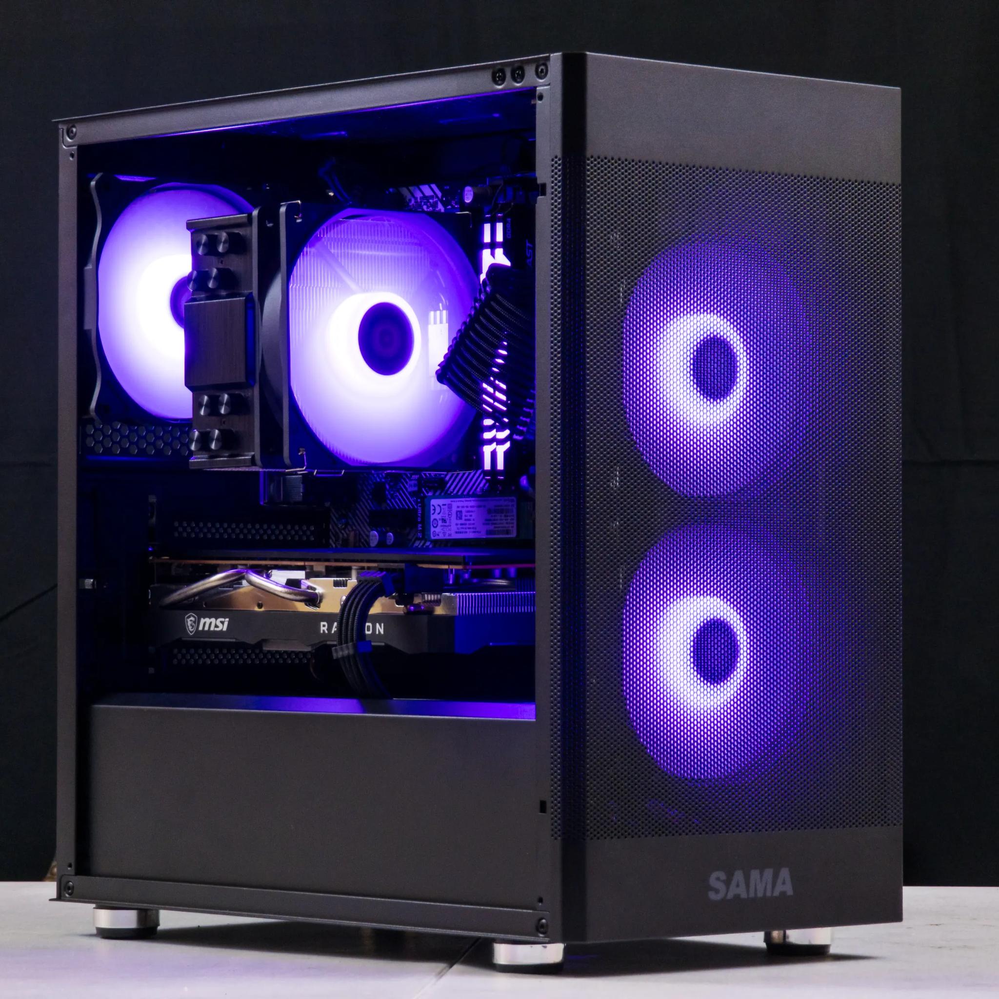 💜🖤 RX 5700 / Ryzen 5 3600 / 16GB Gaming PC 🖤💜