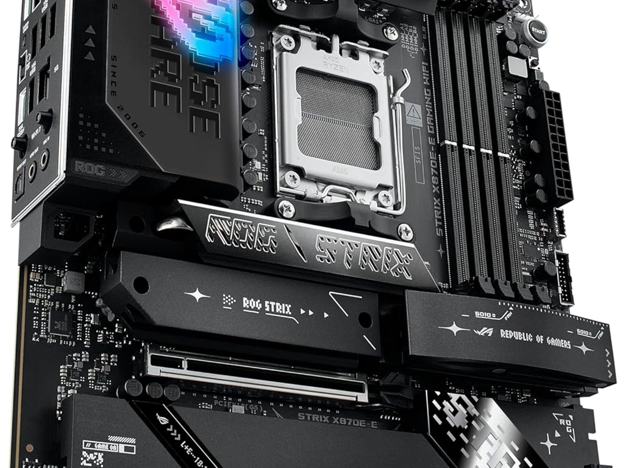 ASUS ROG STRIX X870E-E GAMING WIFI7 AMD AM5 DDR5 ATX Desktop Motherboard