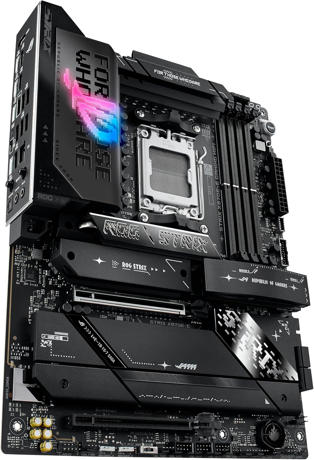 ASUS ROG STRIX X870E-E GAMING WIFI7 AMD AM5 DDR5 ATX Desktop Motherboard