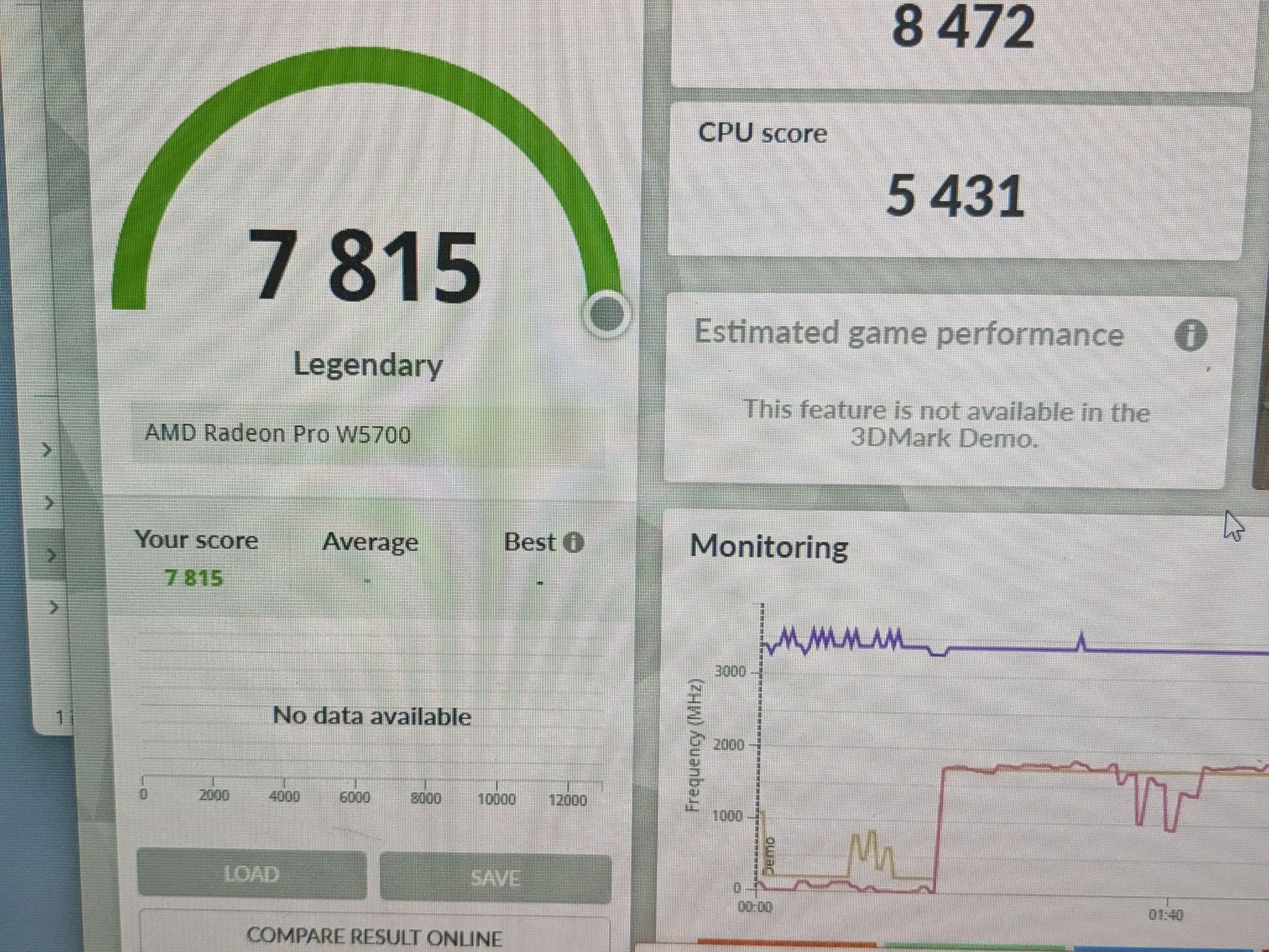 160 FPS Fortnite | 180 Day Warranty | 6 core i7 CPU, 32GB RAM, 8GB AMD W5700, Win11, WiFi