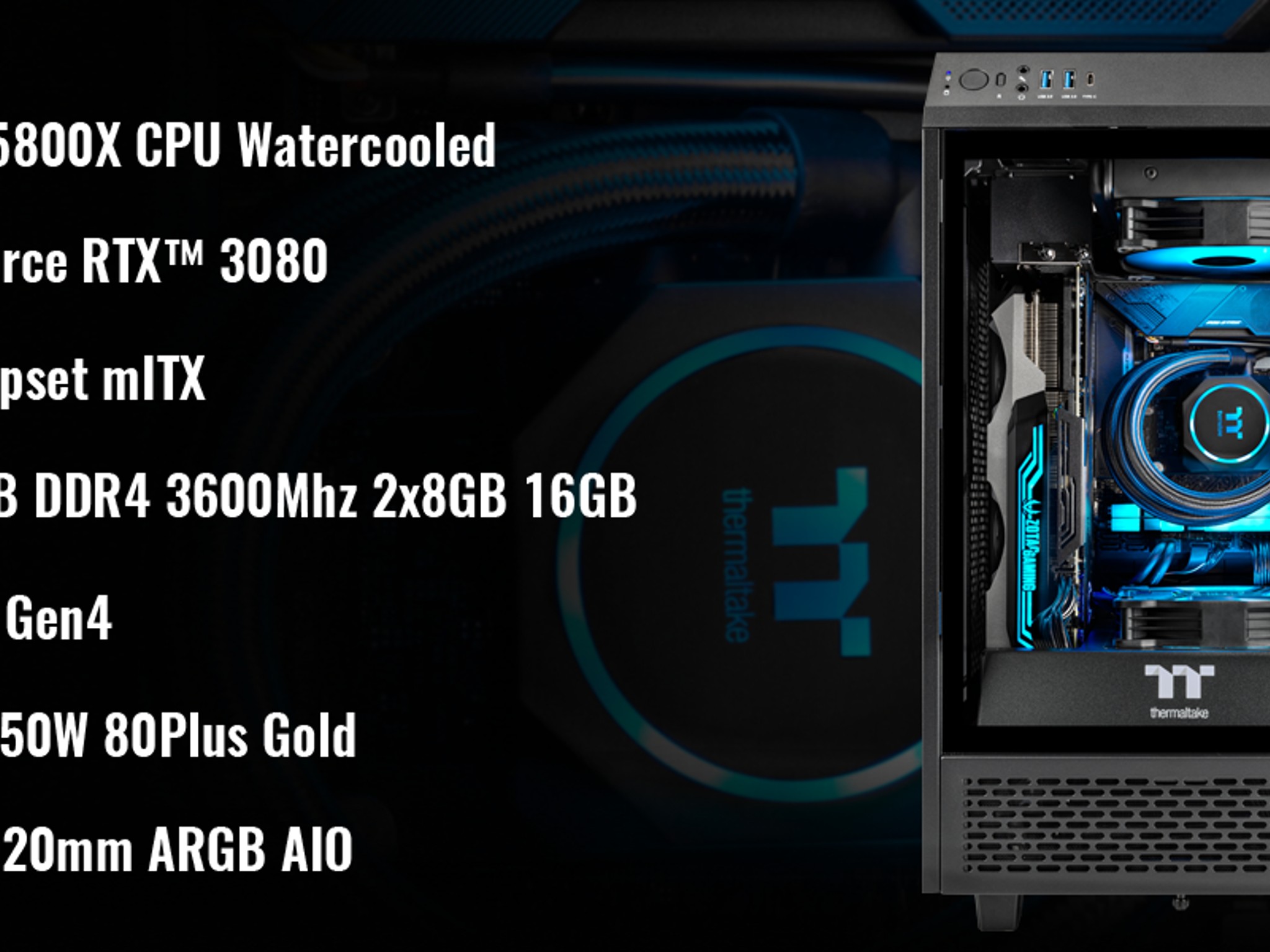 Thermaltake Reactor 380 - Custom Gaming PC Build