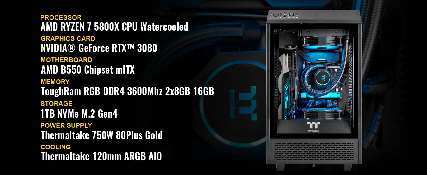 Thermaltake Reactor 380 - Custom Gaming PC Build