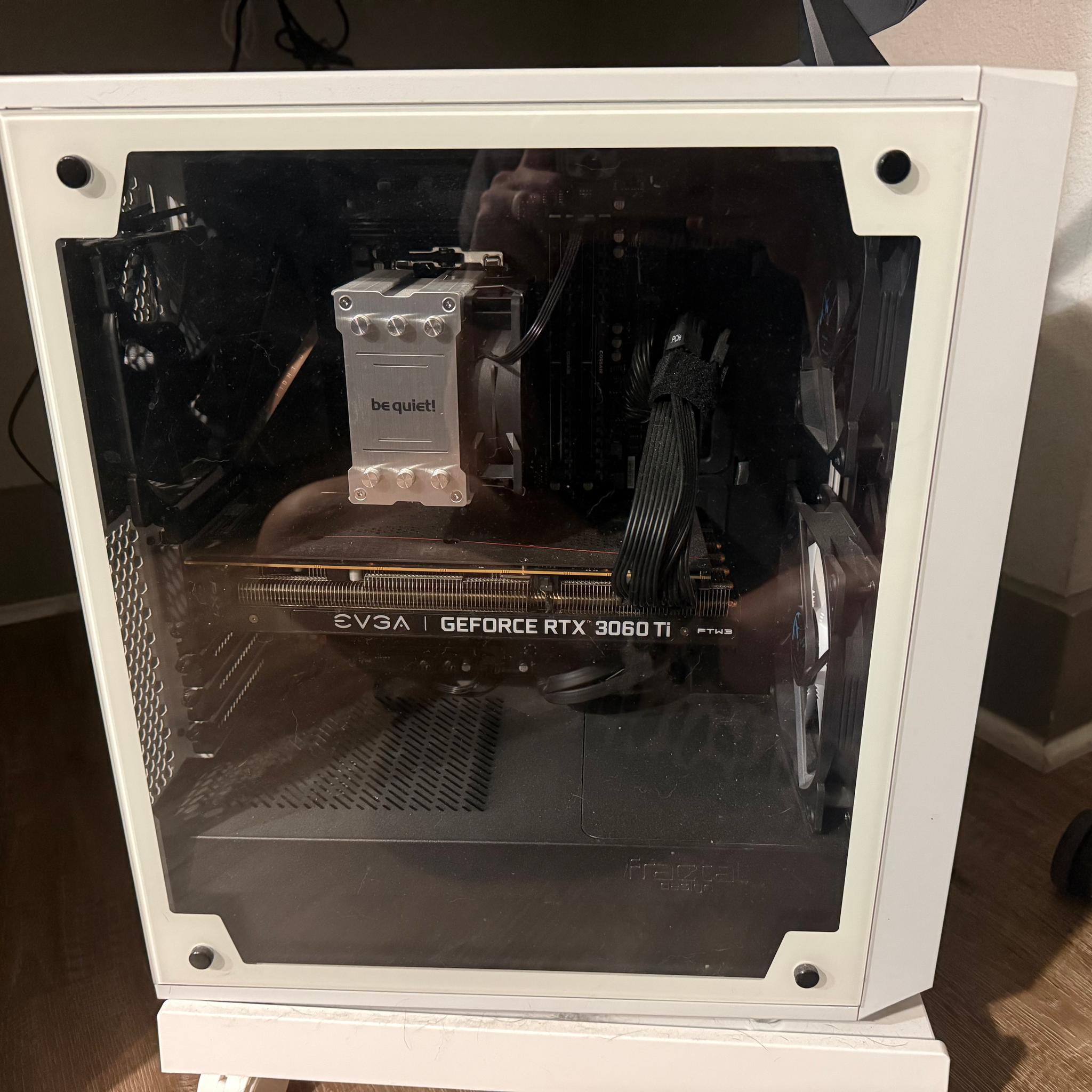 Ryzen 7 5700X3D + RTX 3060 Ti Gaming PC - 32GB RAM, 1.5TB SSD, Wi-Fi, Windows Activated
