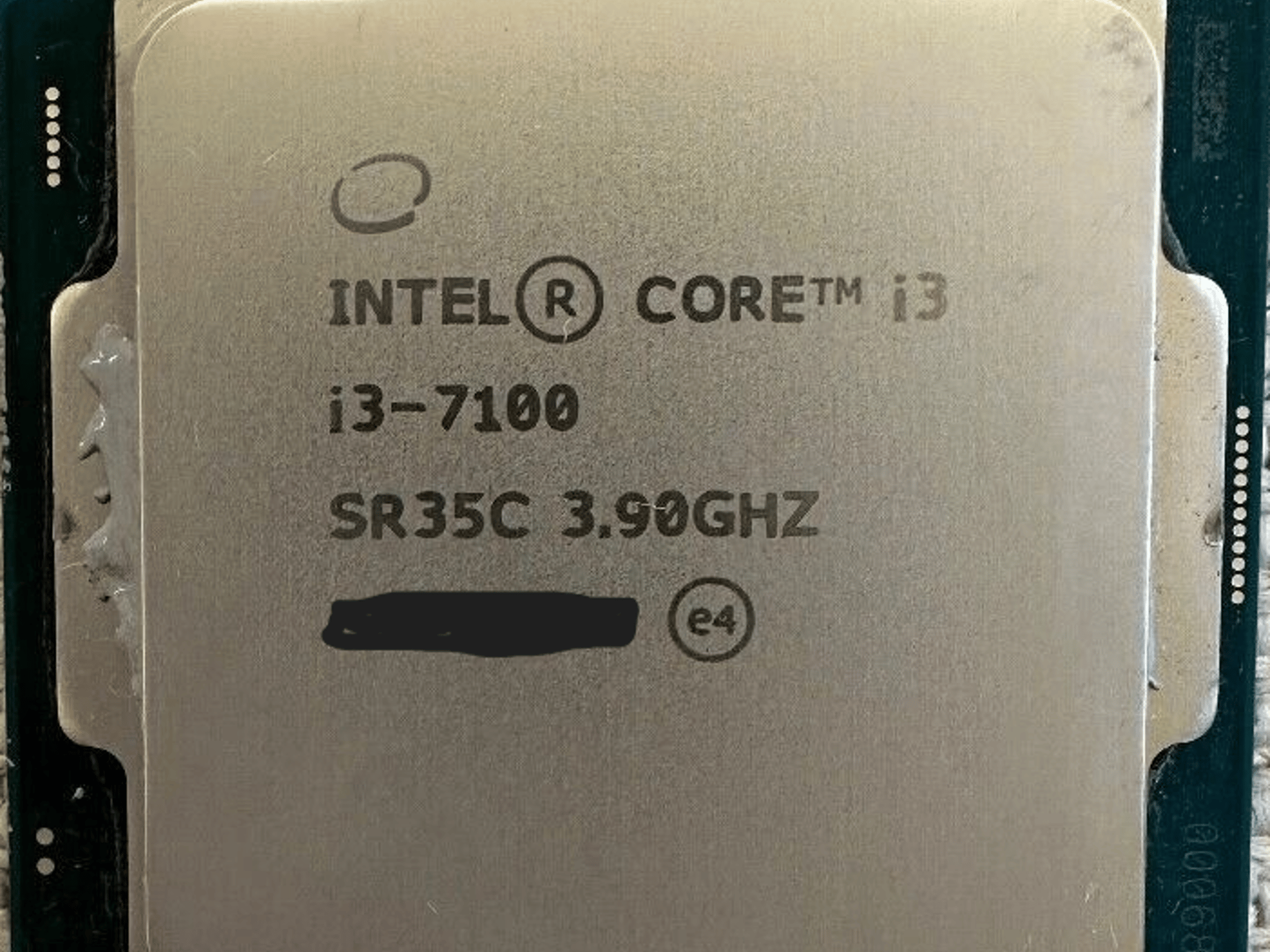 Intel Core i3-7100 CPU