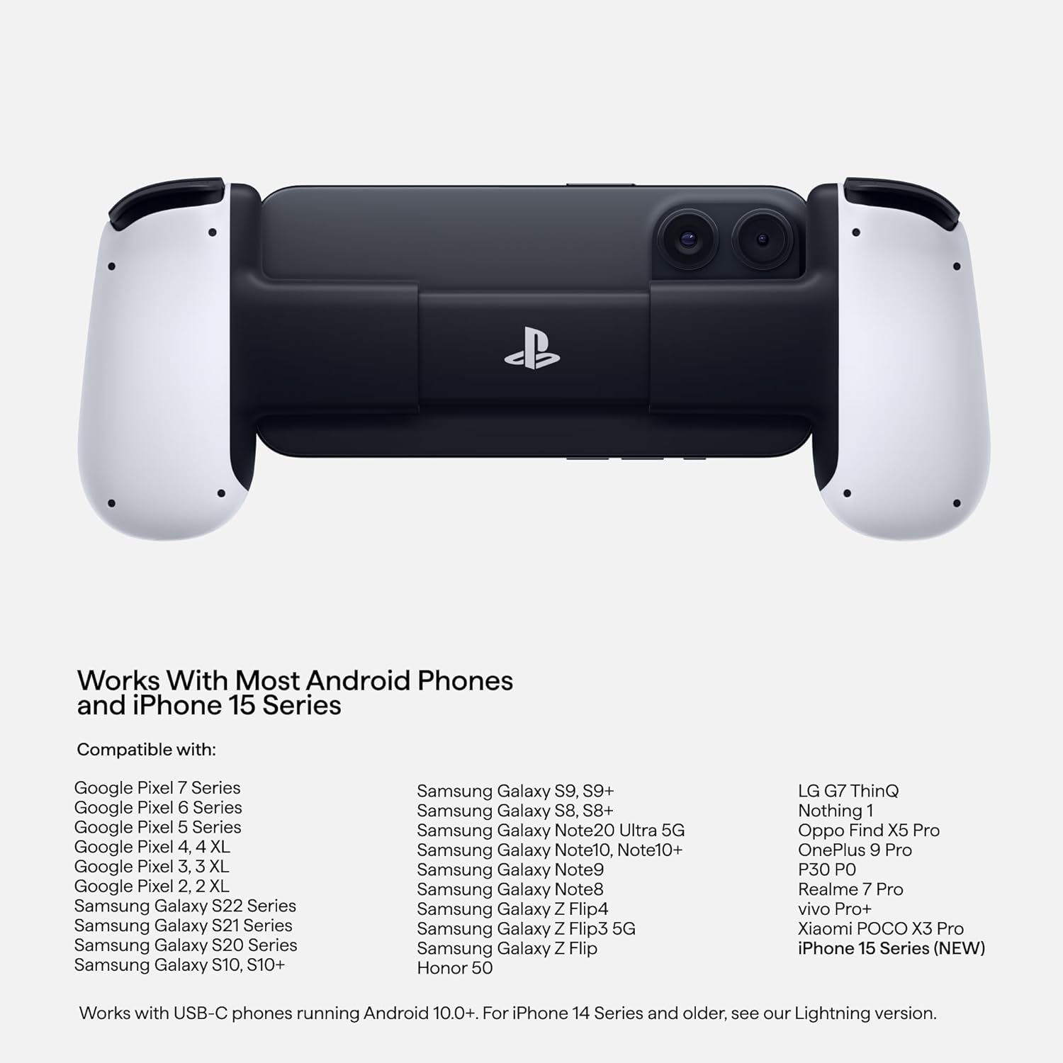 Backbone One PlayStation Edition USB-C 2nd Gen Controller Android iPhone 15/16 - Excellent