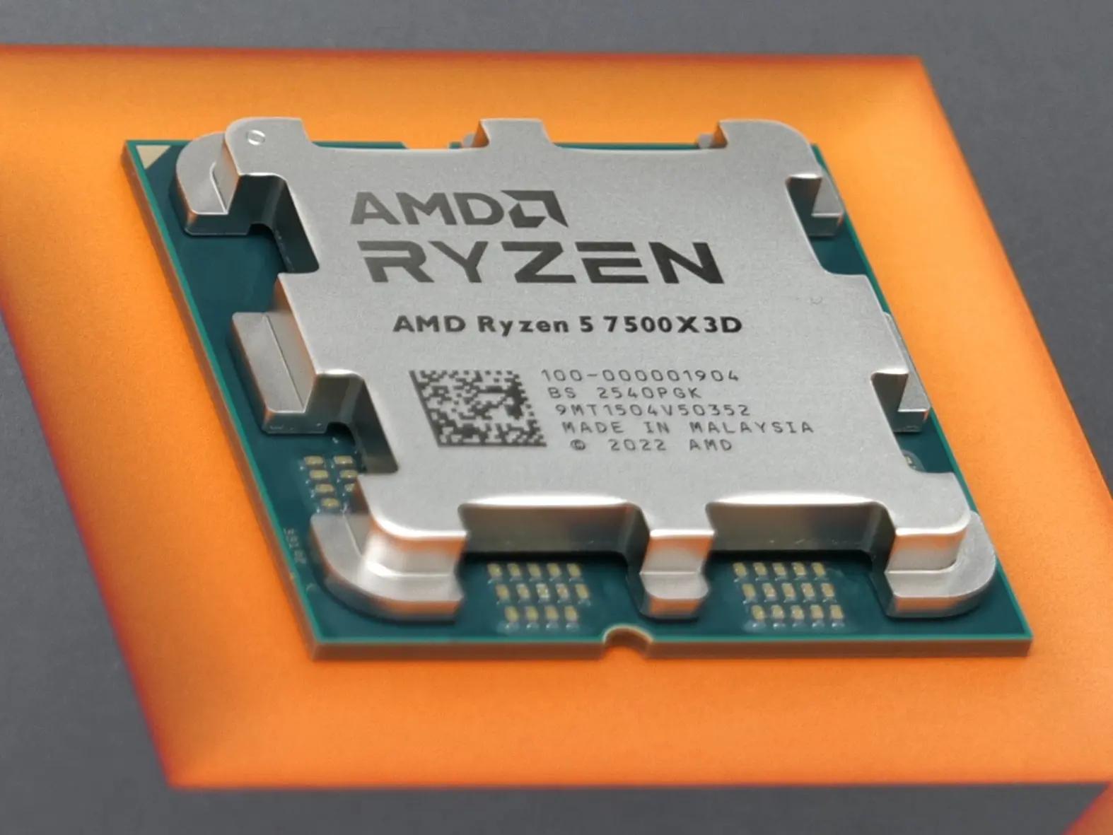 AMD 7500X3D- Barely used!!
