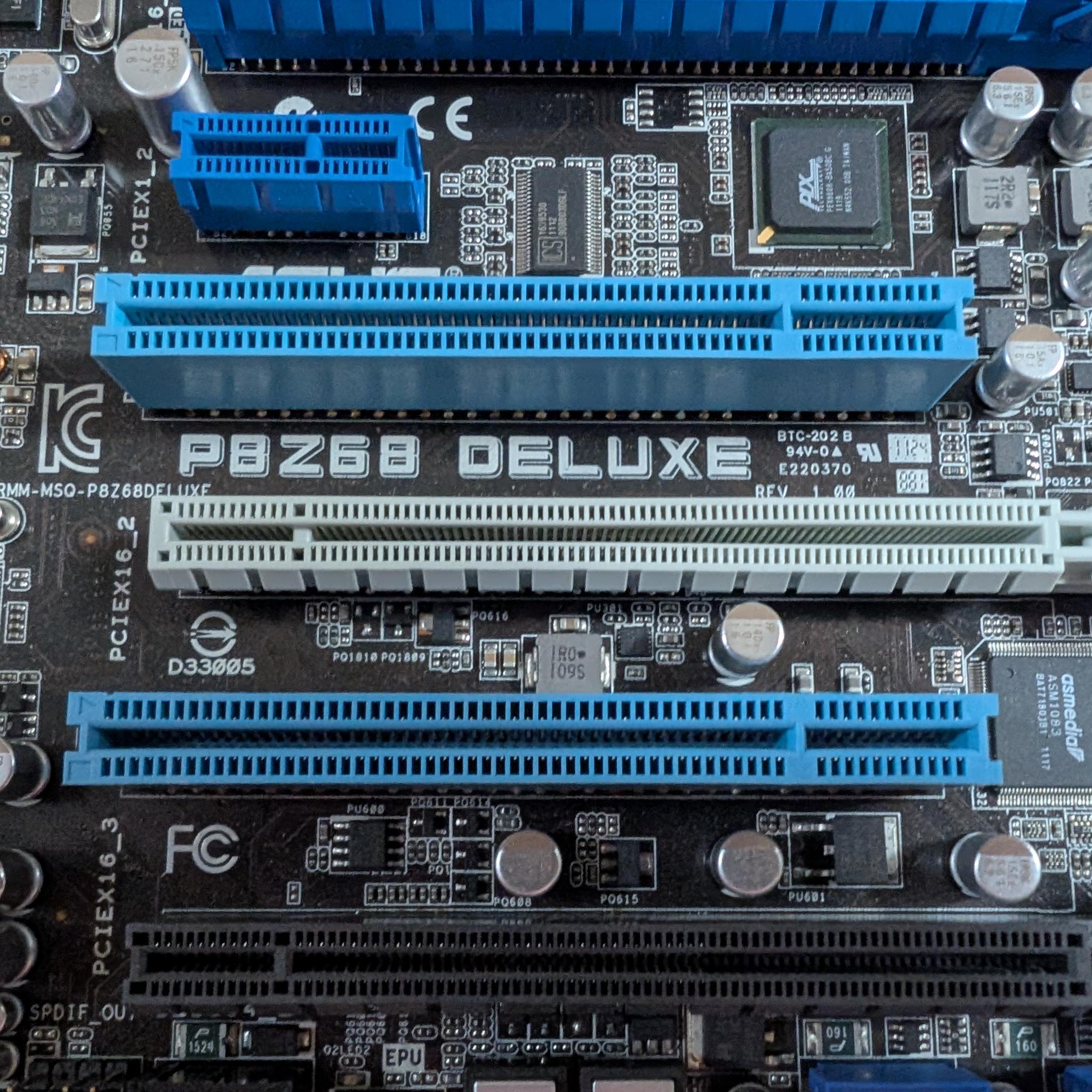 Asus P8Z68 + Core i7 2600 + 16GB DDR3 2133MTs + Radeon HD 6870 1GB