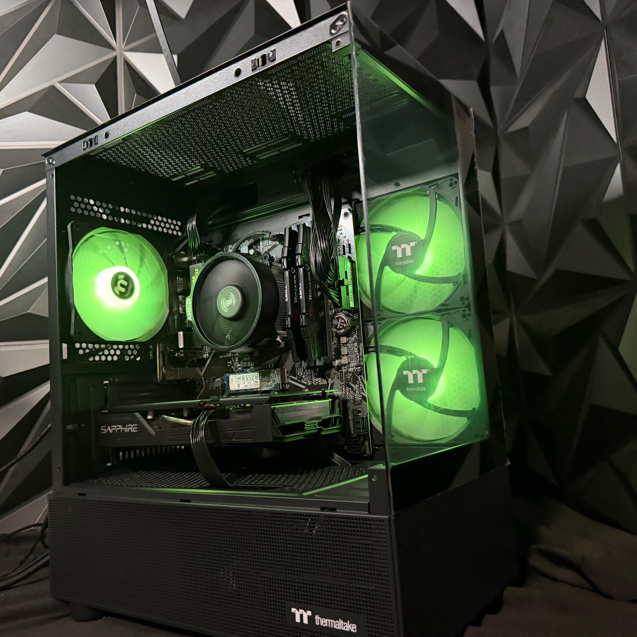💸🎮 THE BUDGET BOOMER 🎮💸Ryzen 5 5500| RX 5600XT| 16 GB DDR5| 500GB NVMe| 650W PSU