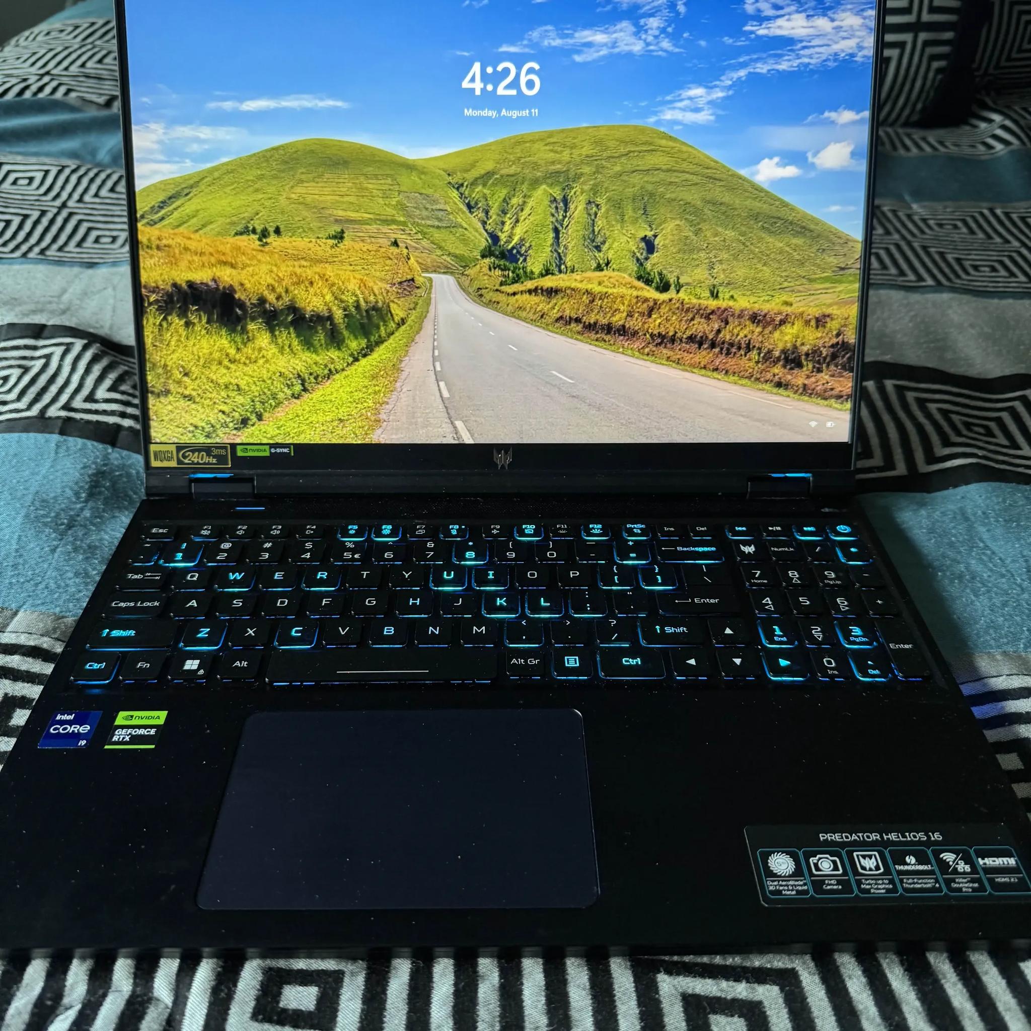 Acer Predator Helios 16, RTX 4080, I9-13900HX