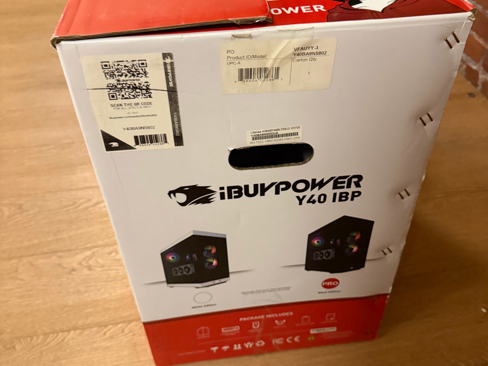 GeForce RTX 5080 IBUYPOWER PC - Ryzen 9 7900X, 32GB RAM, 2TB NVMe SSD