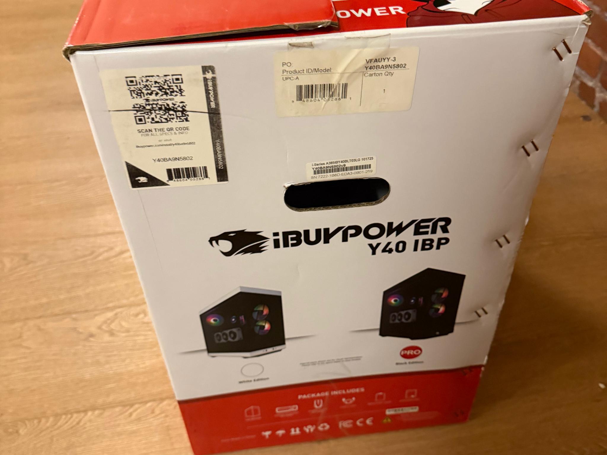 GeForce RTX 5080 IBUYPOWER PC - Ryzen 9 7900X, 32GB RAM, 2TB NVMe SSD