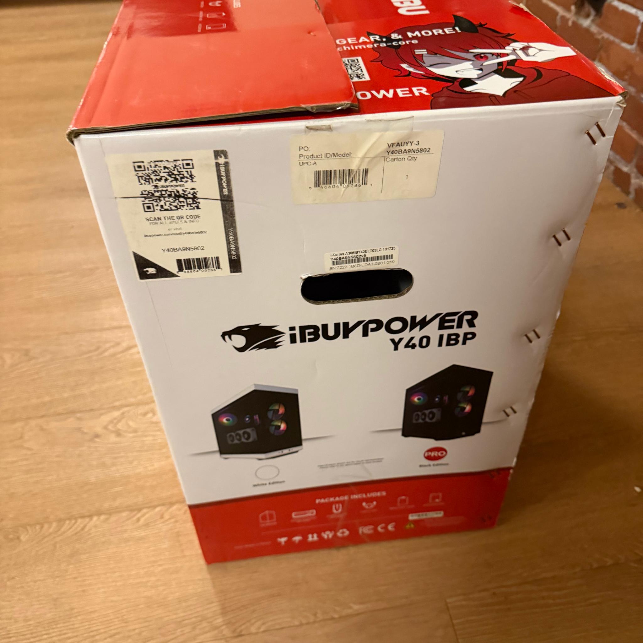 GeForce RTX 5080 IBUYPOWER PC - Ryzen 9 7900X, 32GB RAM, 2TB NVMe SSD