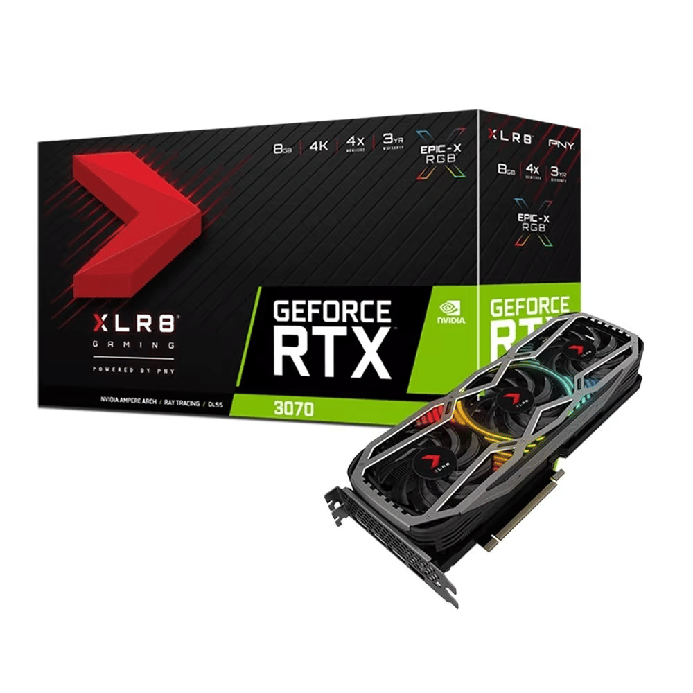For sale! PNY 3070 8GB XLR8 Triple Fan Edition