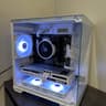 Custom White RGB Gaming PC | RTX 3060 Ti Vision OC | Ryzen 5 5500 | 16GB DDR4 | WiFi