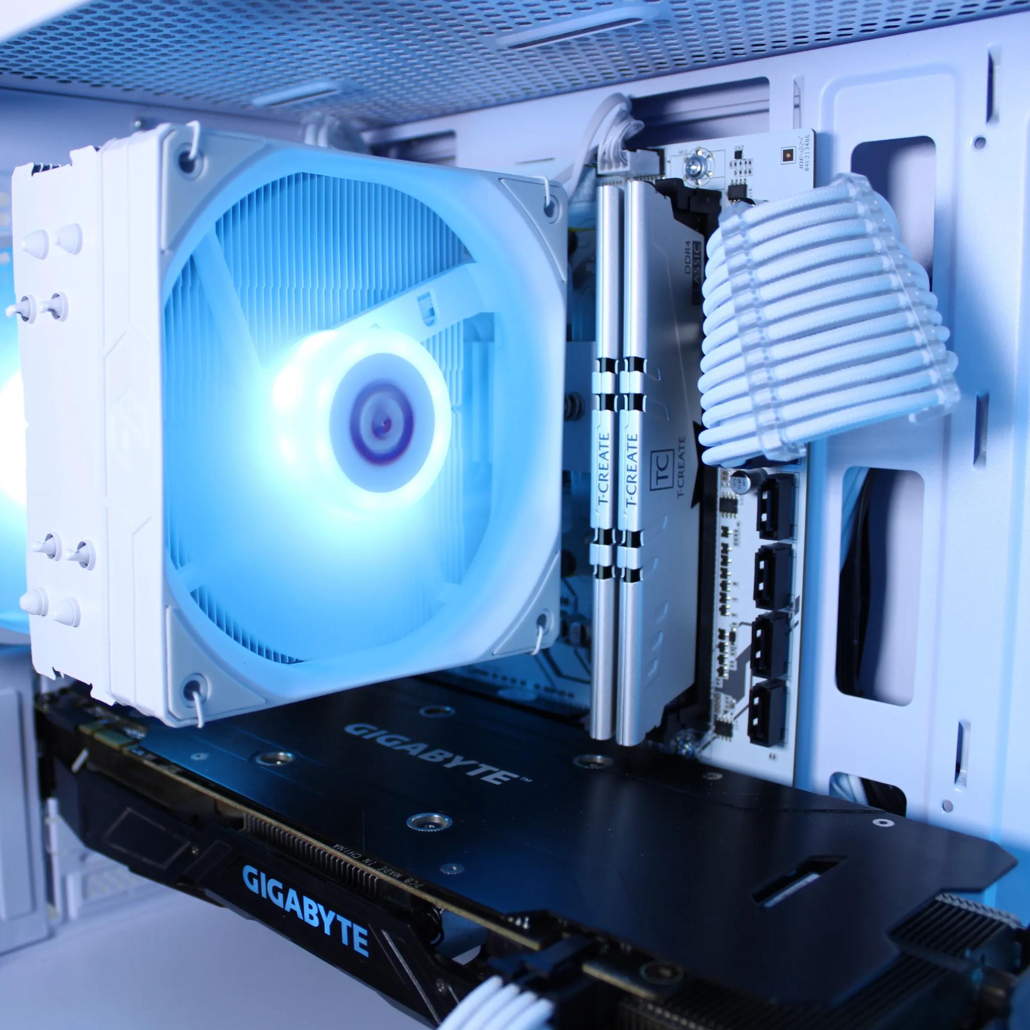 ⚪⚫⚪ Gaming PC! | GTX 1070 TI | Ryzen 5 2600 | 16GB DDR4 Ram | 1TB NVMe | Win 10 Activated | WiFi