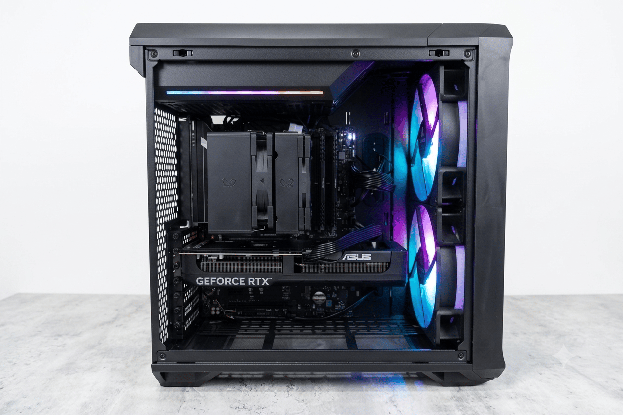 9700X | 5070 | 32GB DDR5 | 1 TB | Clean Air Flow Torrent Build for 1440P/4K Gaming