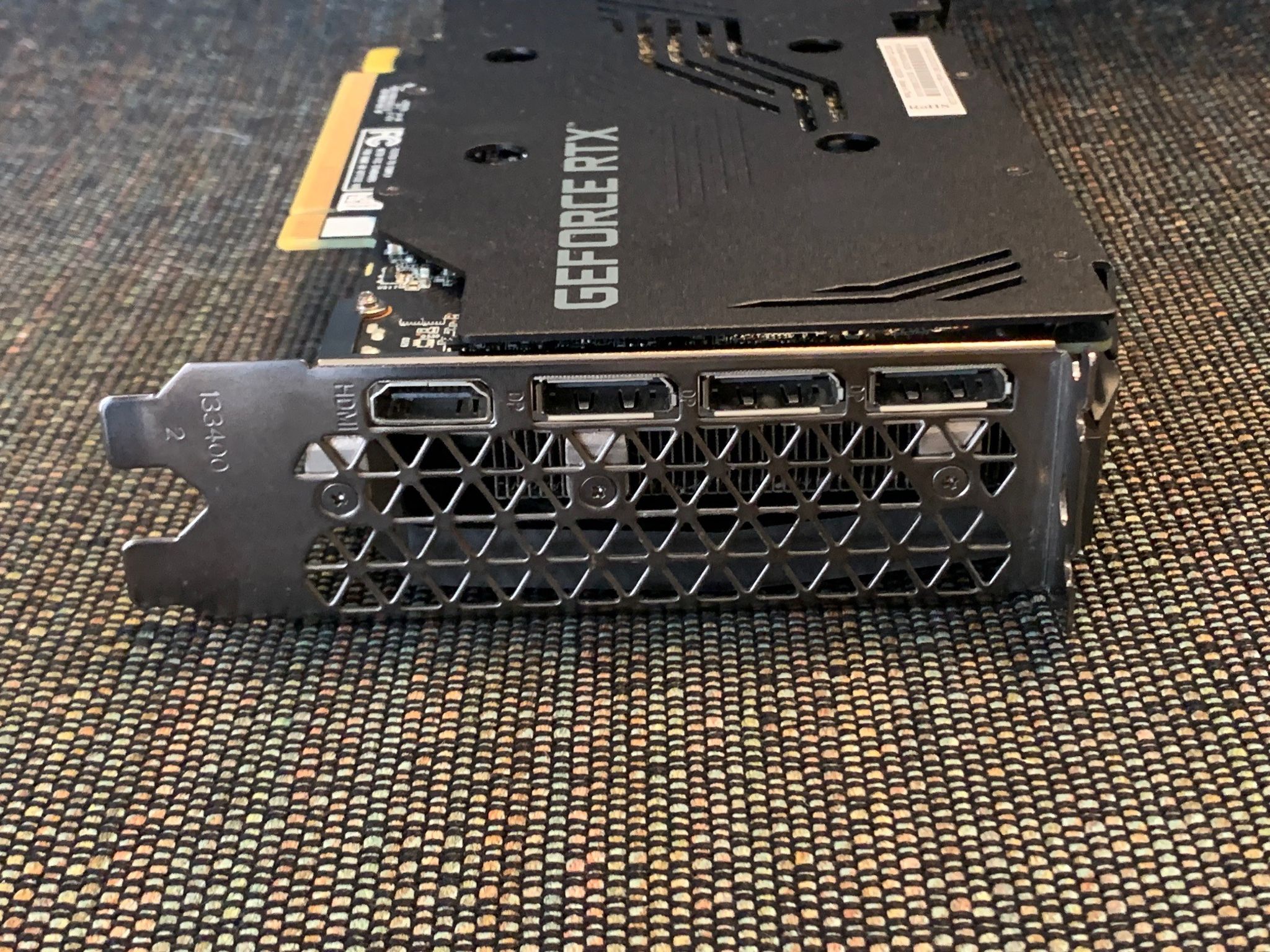 ZOTAC GAMING GeForce RTX 3060 Ti Twin Edge OC LHR 8GB GDDR6 Graphics Card, Used