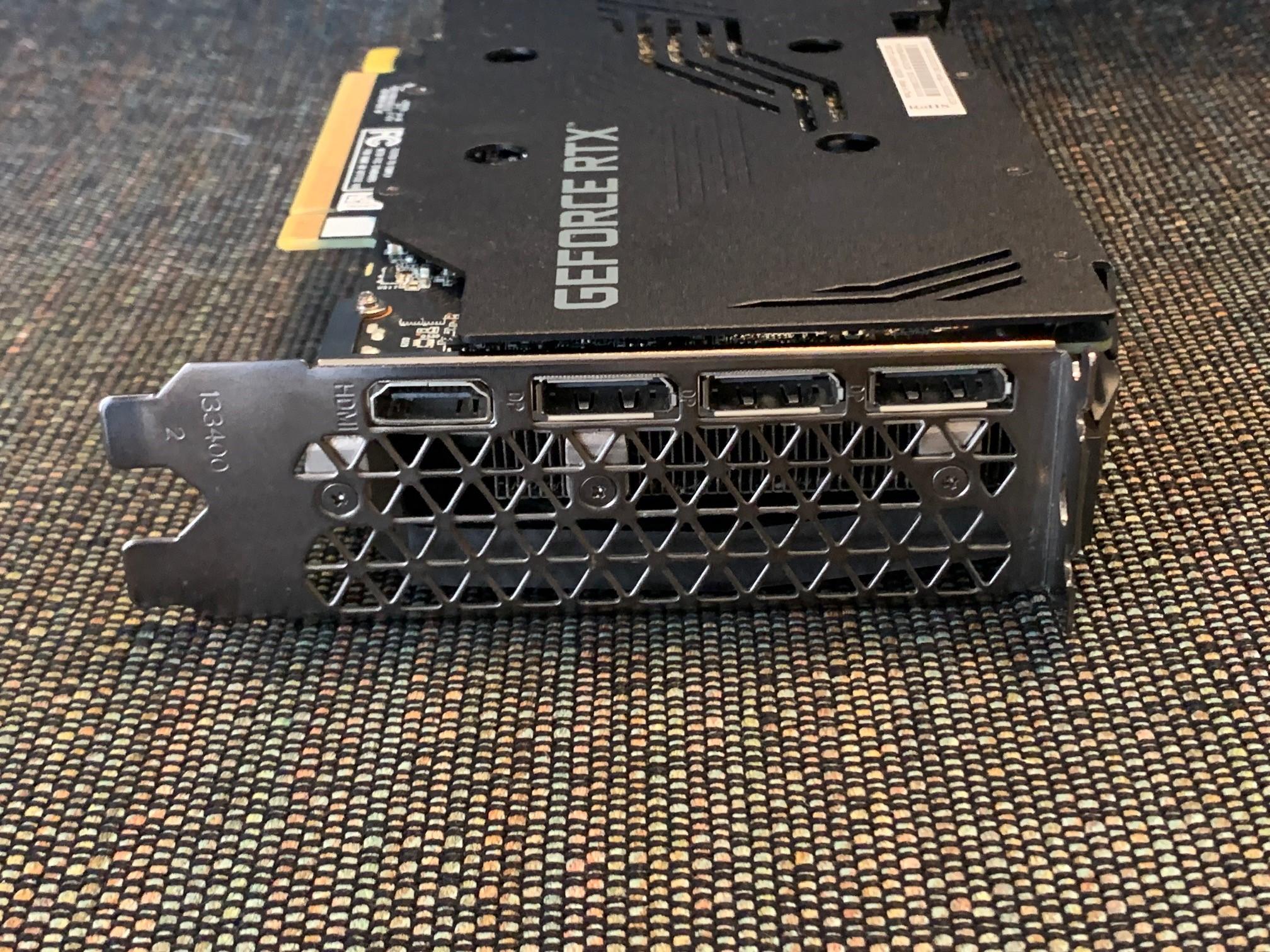 ZOTAC GAMING GeForce RTX 3060 Ti Twin Edge OC LHR 8GB GDDR6 Graphics Card, Used