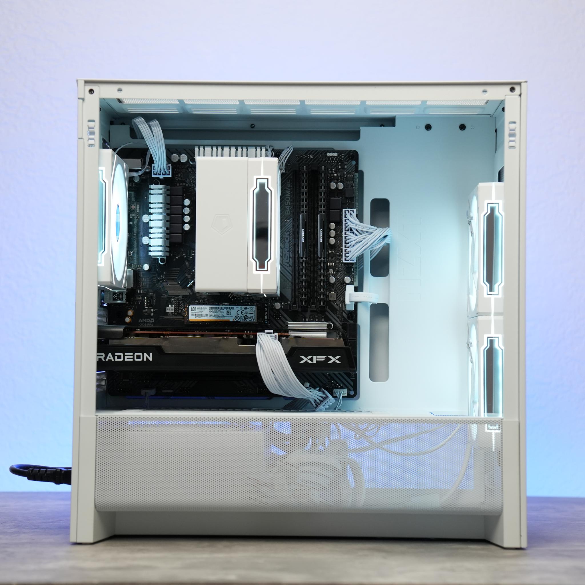 Gaming PC | RYZEN 5 5500 | RX 6600 | 16GB DDR4 | 1TB SSD | WIFI & BT | WINDOWS 11