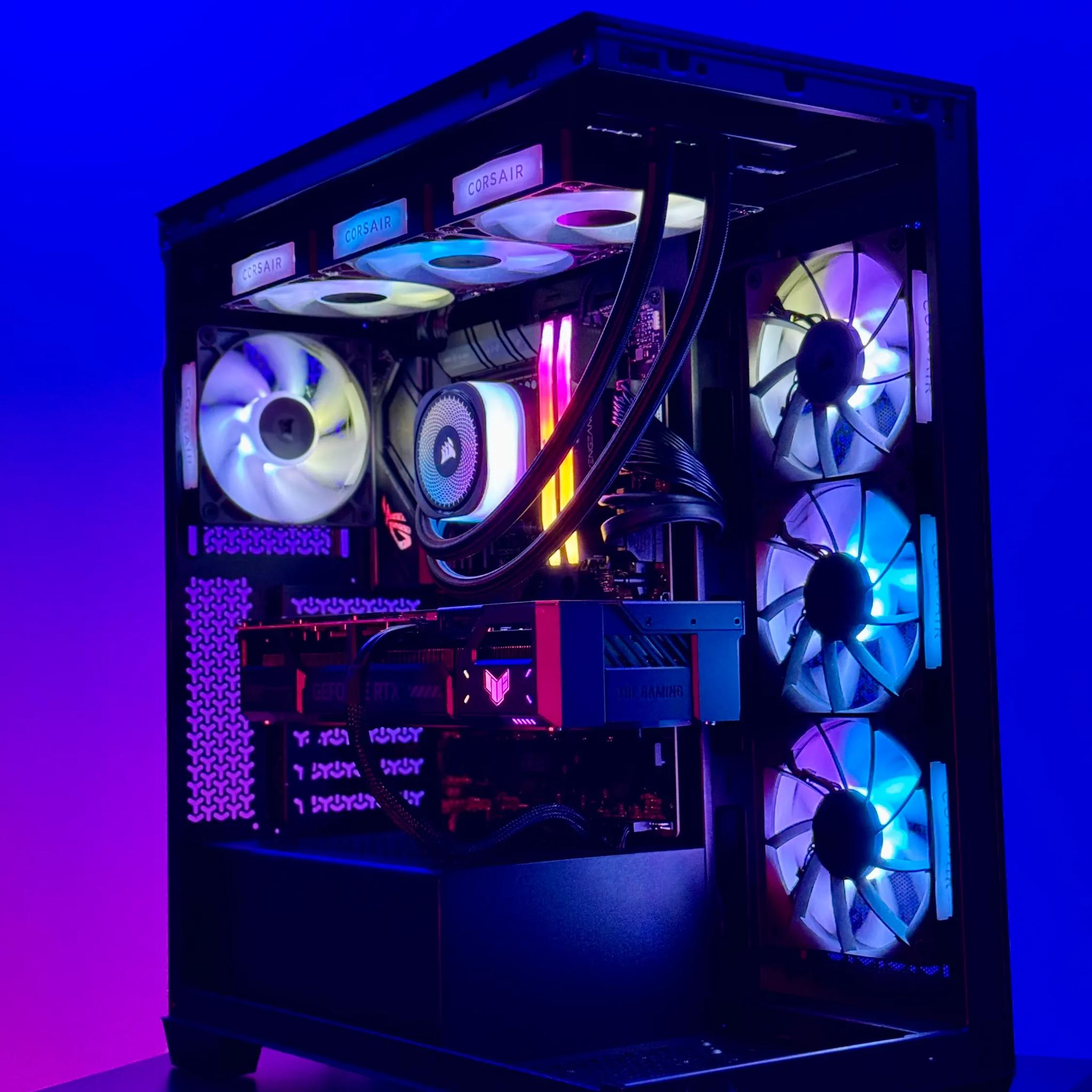 Corsair Gaming PC ✨ NVIDIA RTX 5070 OC, 14600KF 5.3 Ghz, 2TB M.2 SSD, 32GB RAM, WiFi, WIN 11 Pro