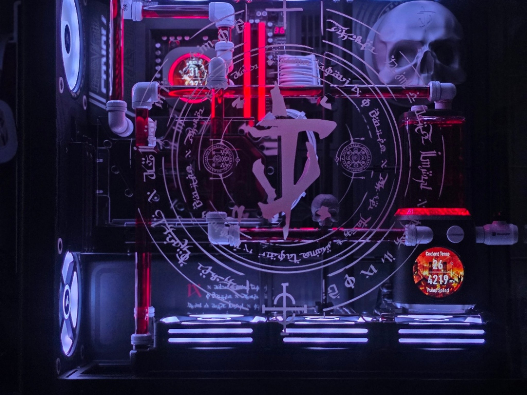 Doombringer Custom Loop RTX 5090 / Ryzen 9800X3D