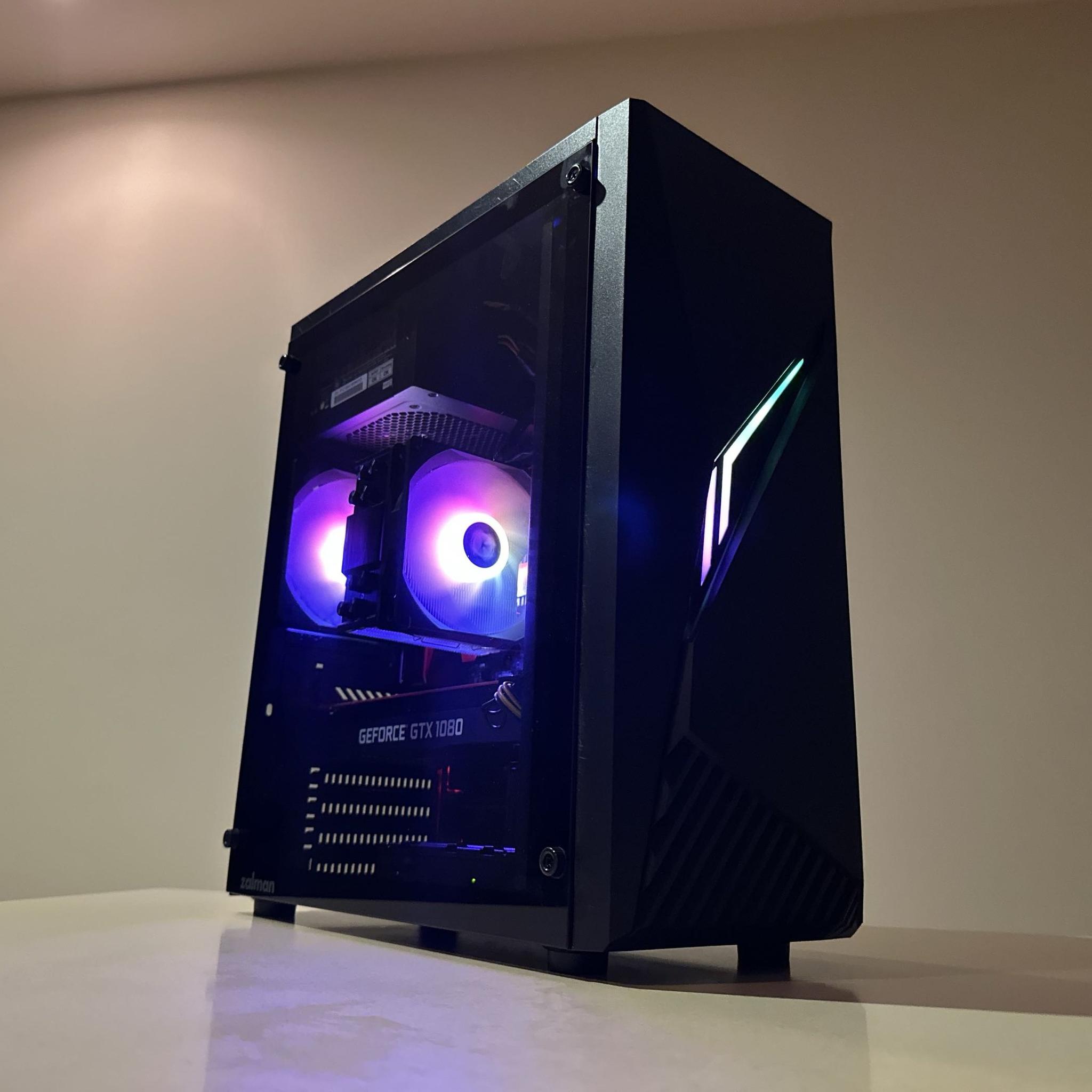 Gaming PC – Intel Core i7-6700K | Lenovo NVIDIA GeForce GTX 1080 | 16GB RAM | 1TB SSD | Win11