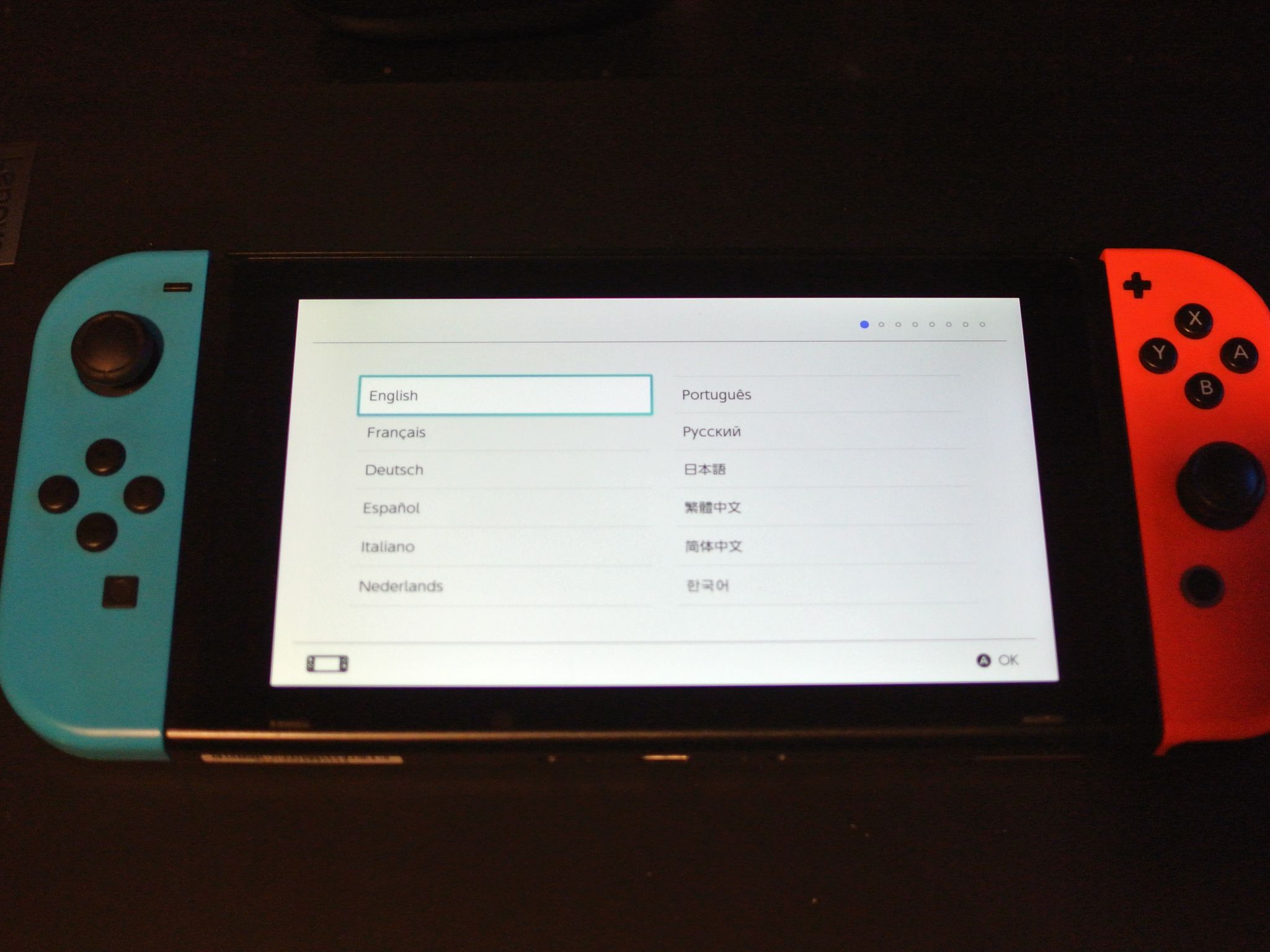 Nintendo Switch w/ Dock, Joycons, Grip and Travel Case
