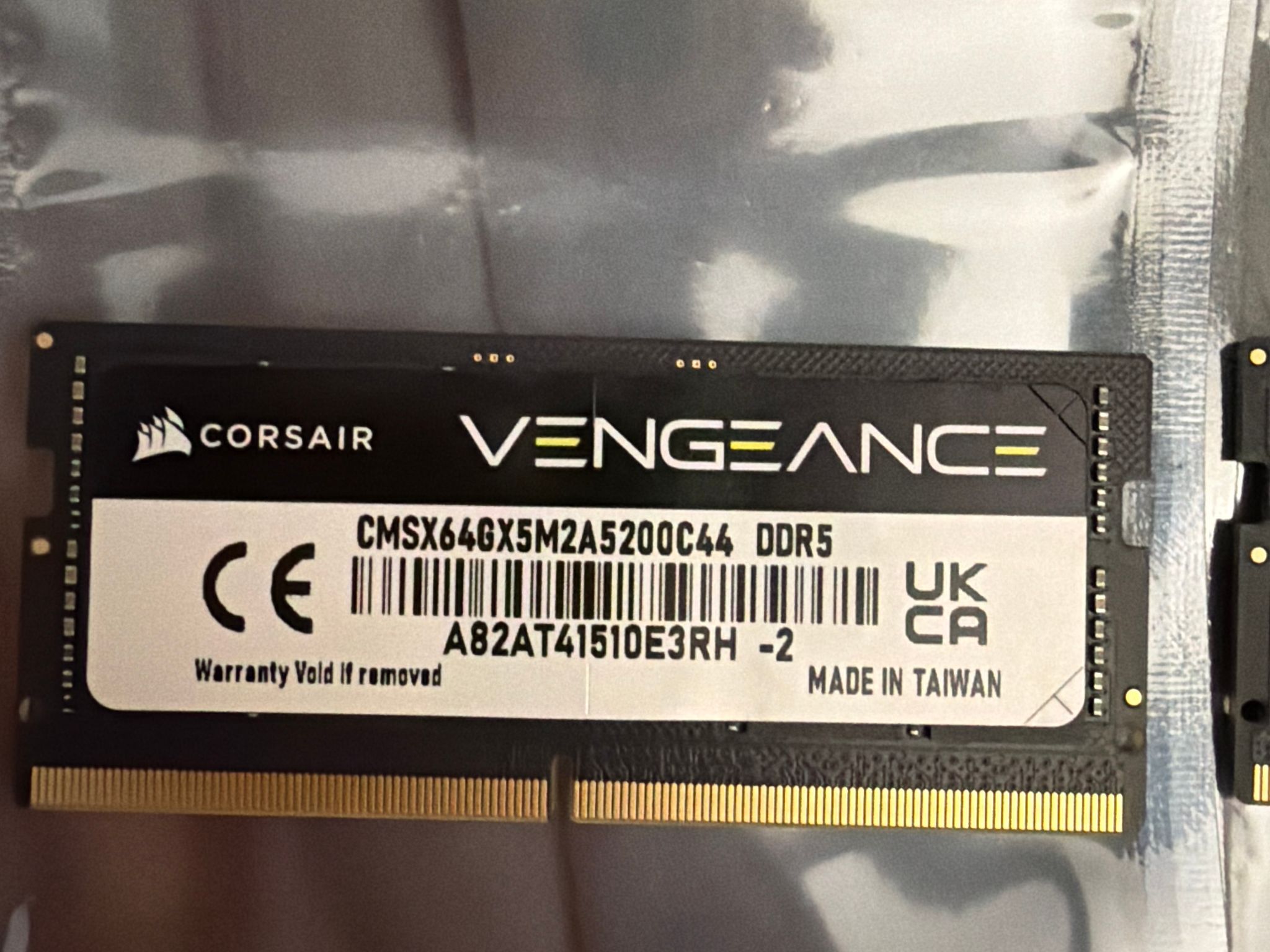 NEW Corsair Vengeance 64GB DDR5 RAM (2x32GB) RAM Kit