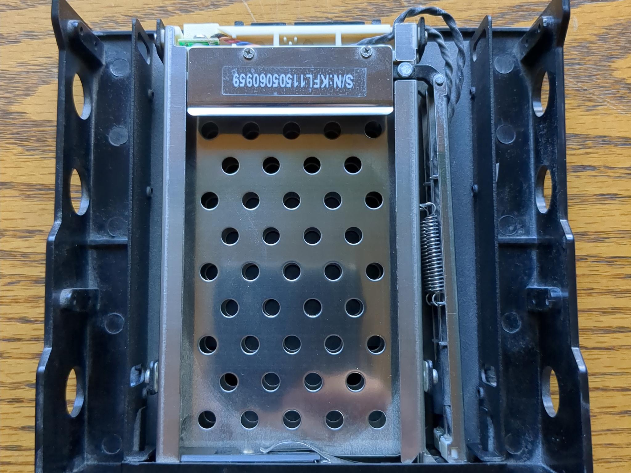 Kingwin 2.5" Dual Bay Hot Swap Rack