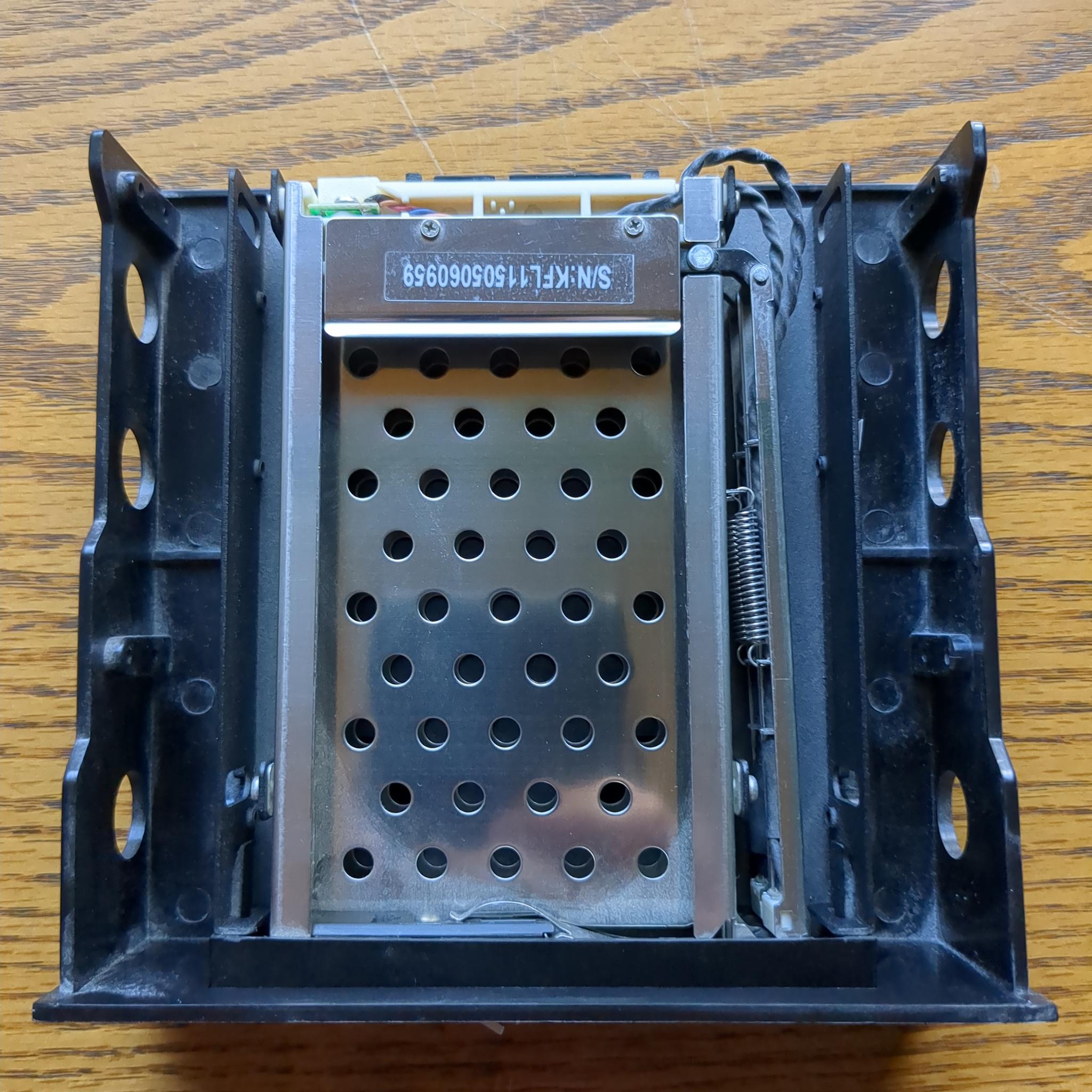 Kingwin 2.5" Dual Bay Hot Swap Rack