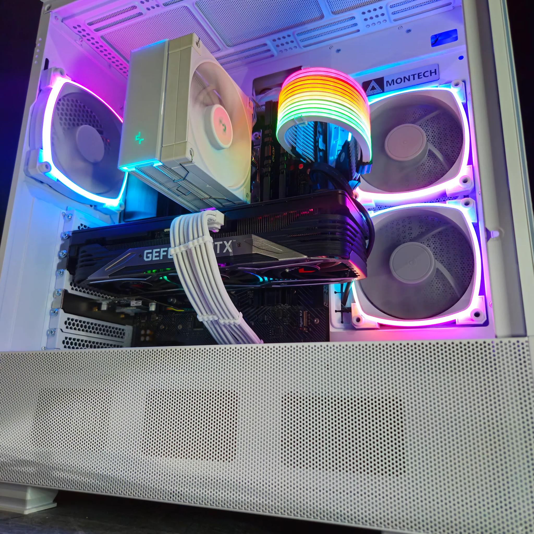 🤍White 1440p Gaming PC |RTX 3070| i5 12600kf| |1TB M.2|