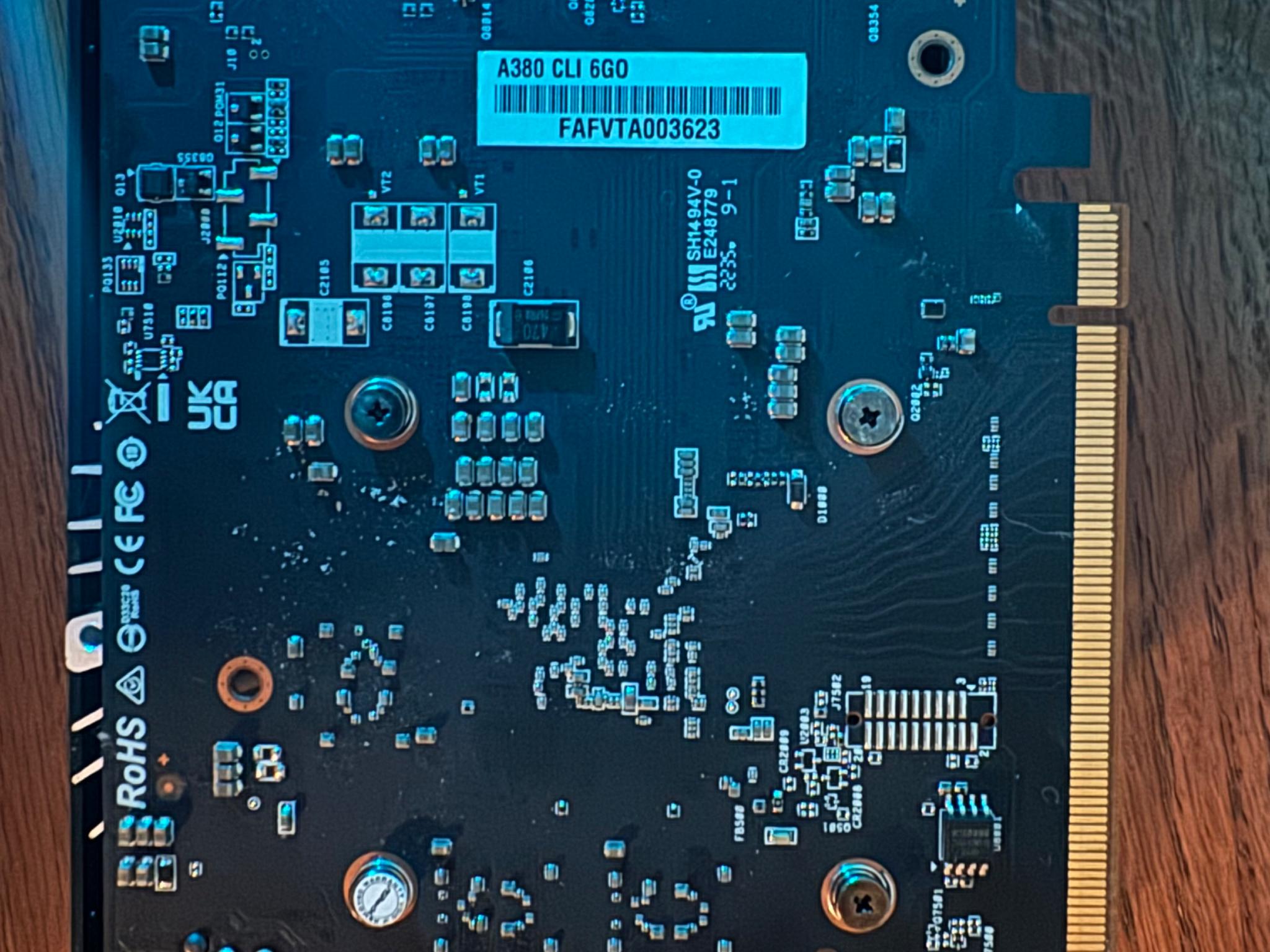 ASRock Intel Arc A380 Challenger ITX 6GB OC