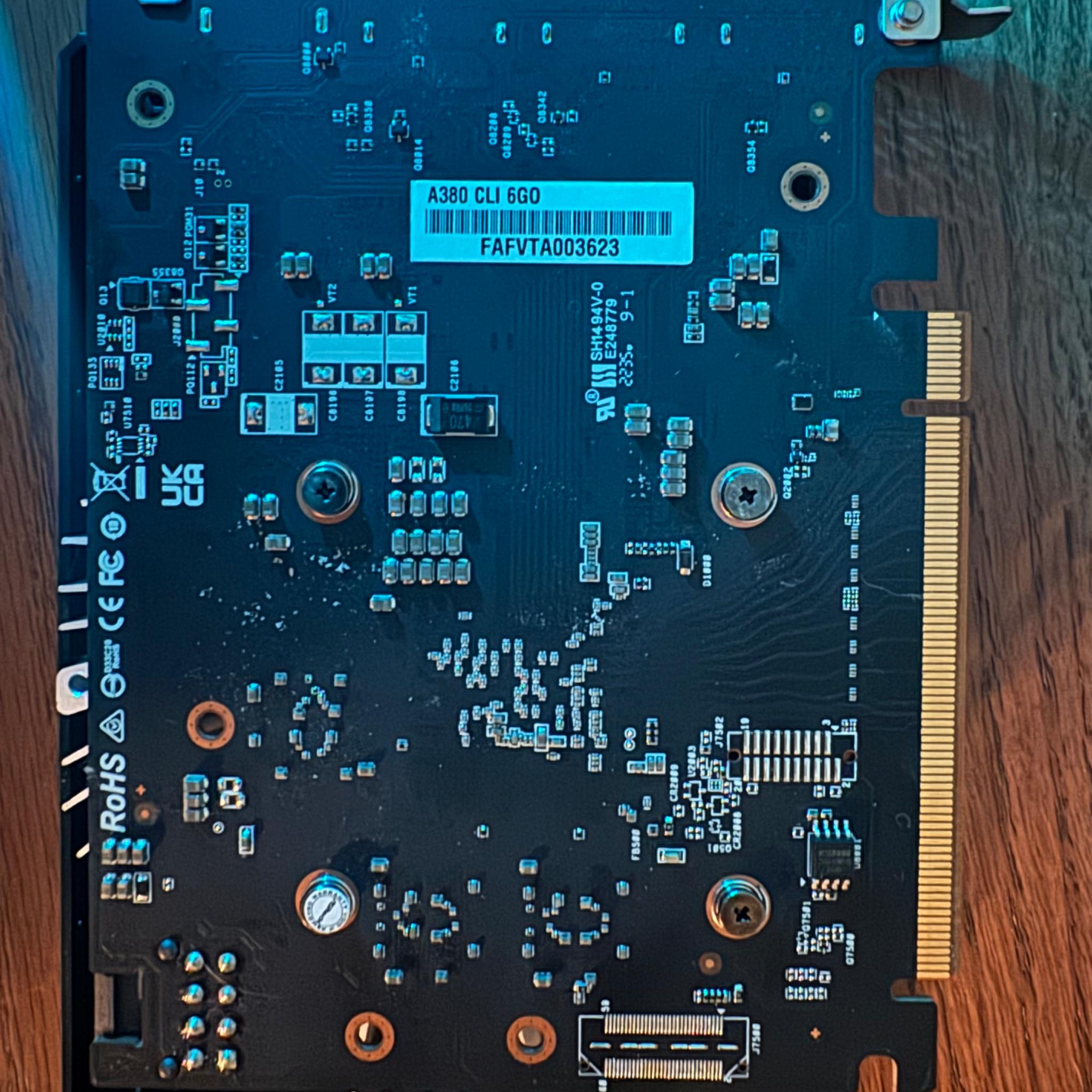 ASRock Intel Arc A380 Challenger ITX 6GB OC