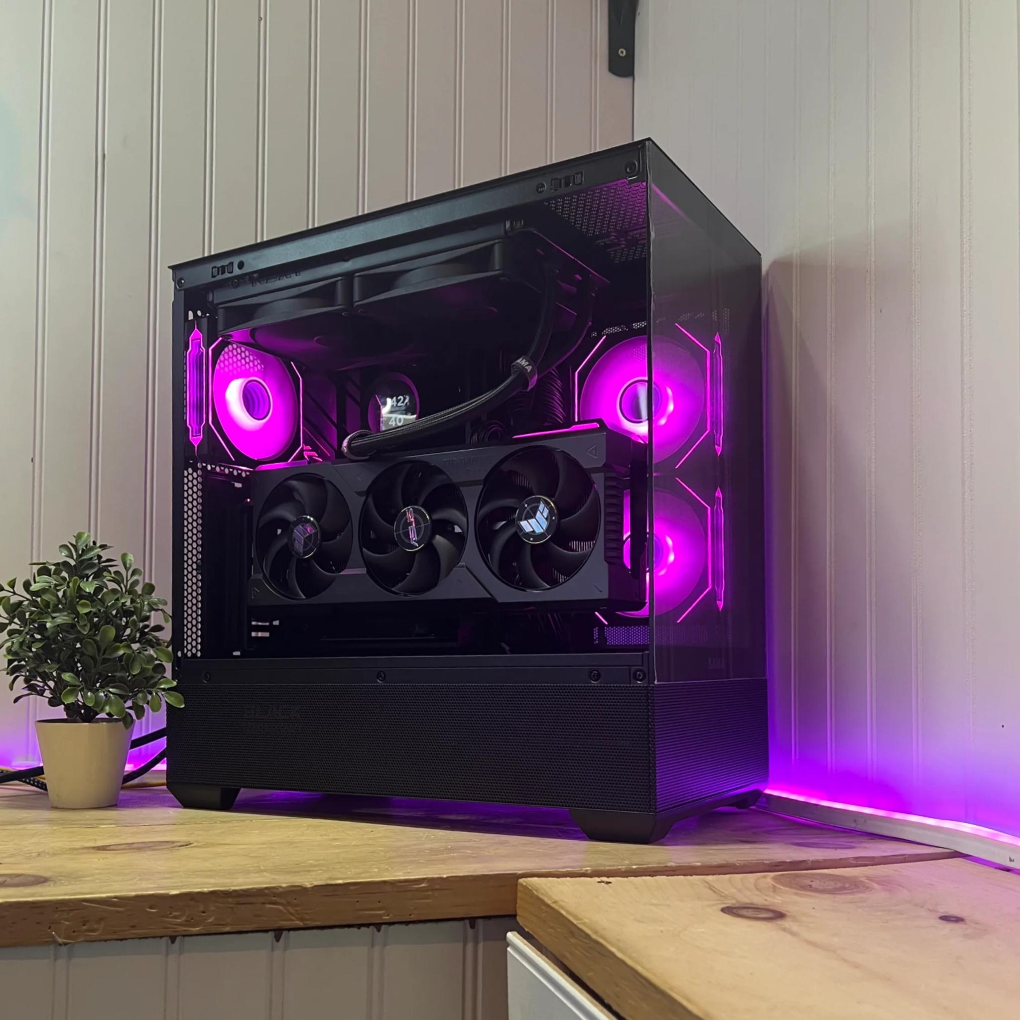 🔥4k Any GAME Raytracing ON🔥 9800x3d/48g ddr5/2TB NVME/1000w B tire PSU/280mm rad/4090