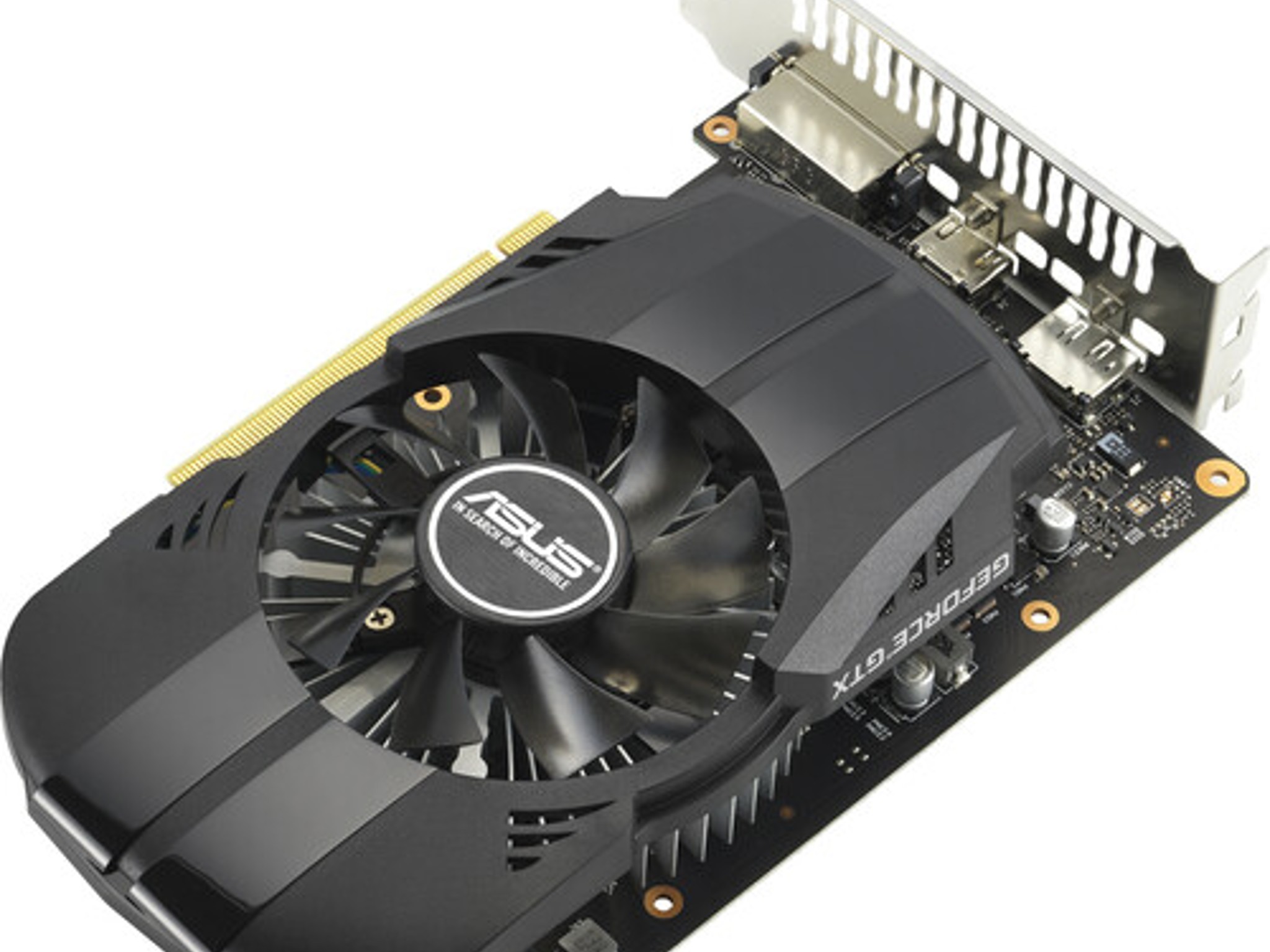 ASUS GeForce GTX 1650 4GB Phoenix Evo OC GDDR6 Video Graphics Card GPU