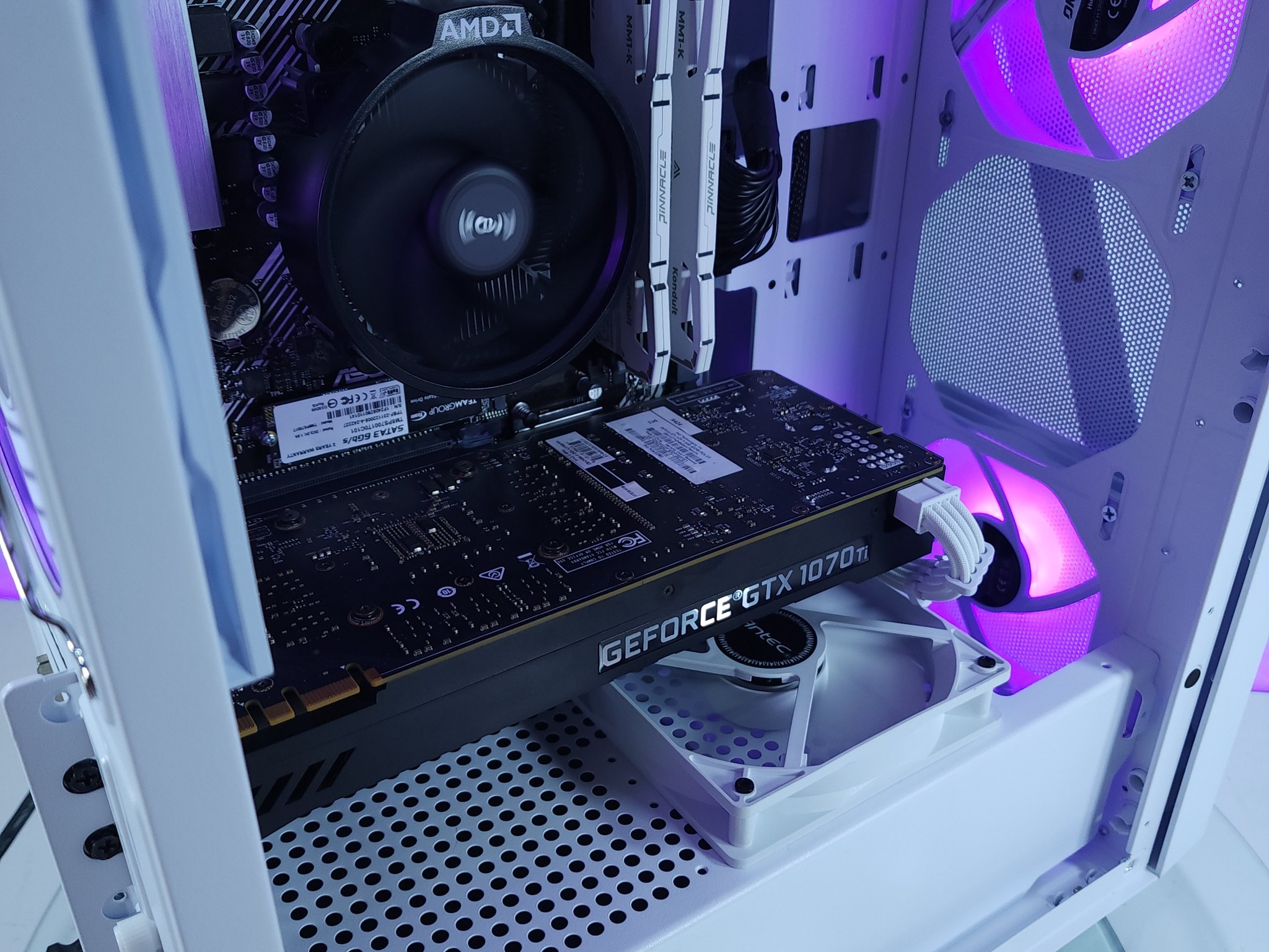 💜GTX 1070Ti●Ryzen 3 4100●1080p Gaming Computer