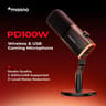 PD100W Wireless & USB Dynamic Microphone