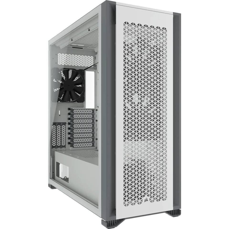 Corsair 7000D AIRFLOW (White-Black - Tempered Glass)