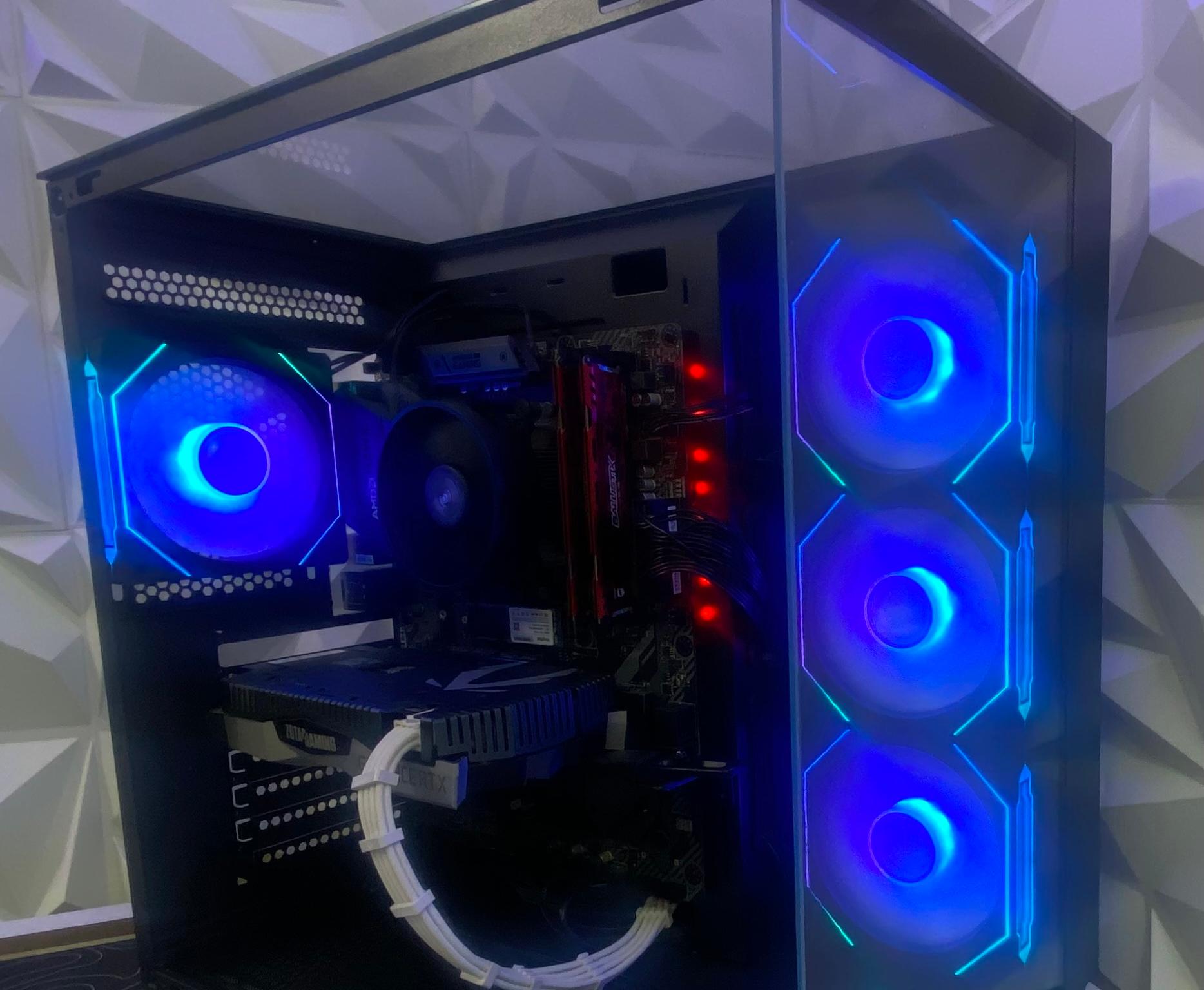 Pure Aesthetic Gaming PC | Ryzen 5 | RTX 2060 | 32GB RAM | 512GB SSD