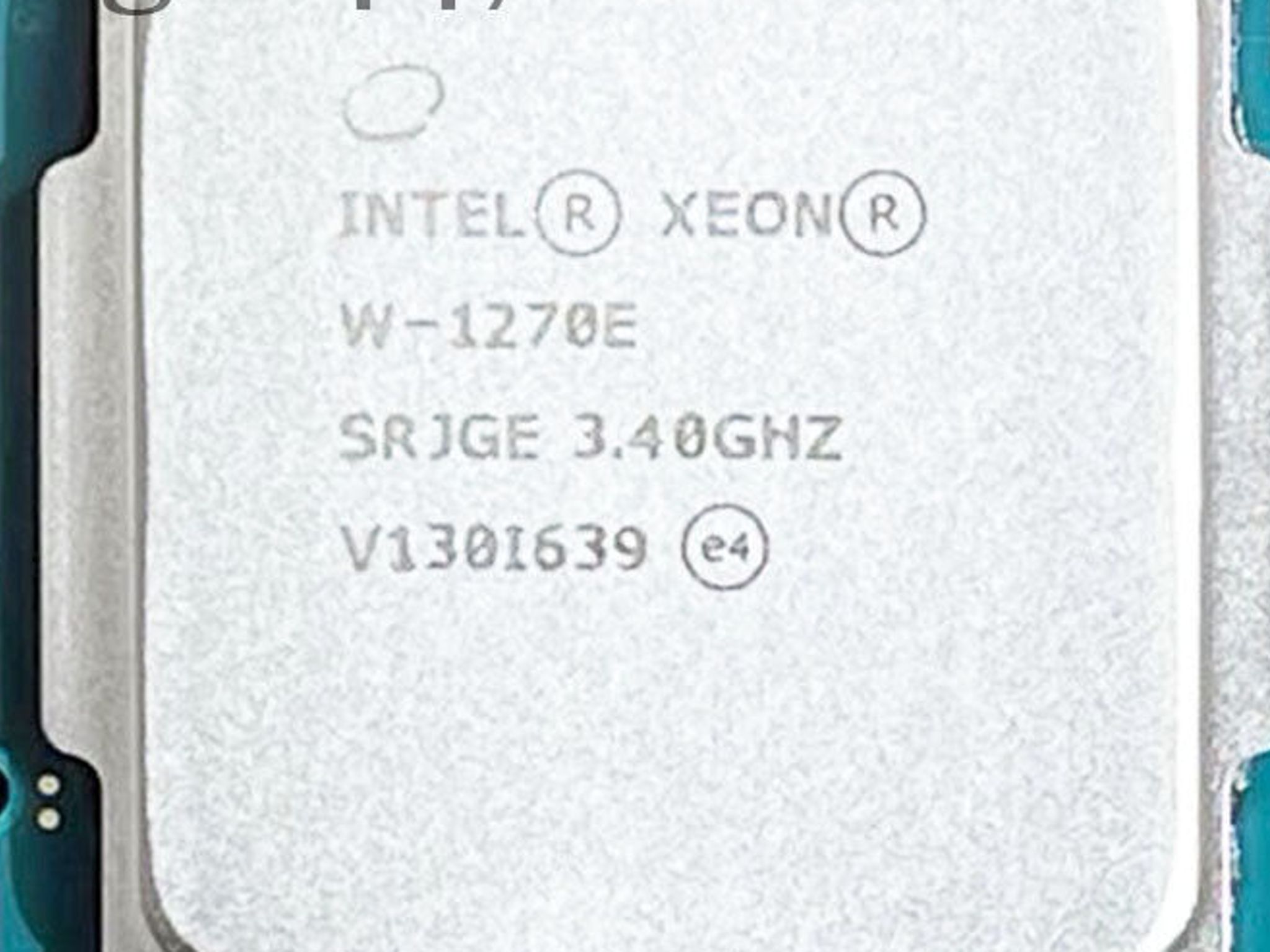 Intel Xeon W-1270E SRJGE 3.40GHz 8-Core 16-Thread 80W LGA-1200 CPU Processor