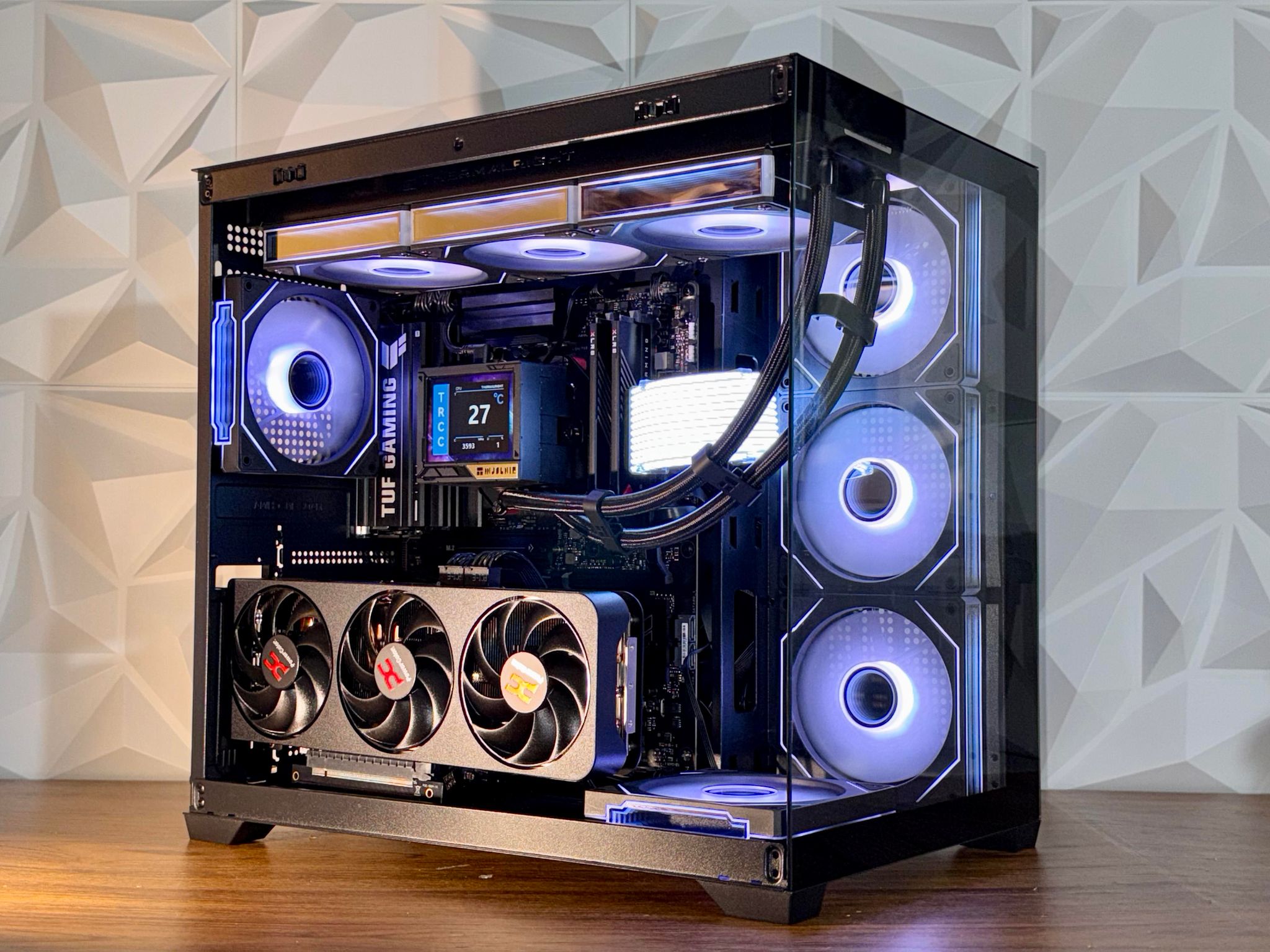 🔥RX 9070 XT | Ryzen  7900X/9800x3d | 32GB DDR5 | 1TB NVMe | LCD AIO | W11 Pro "Fireflare Phantom"🔥
