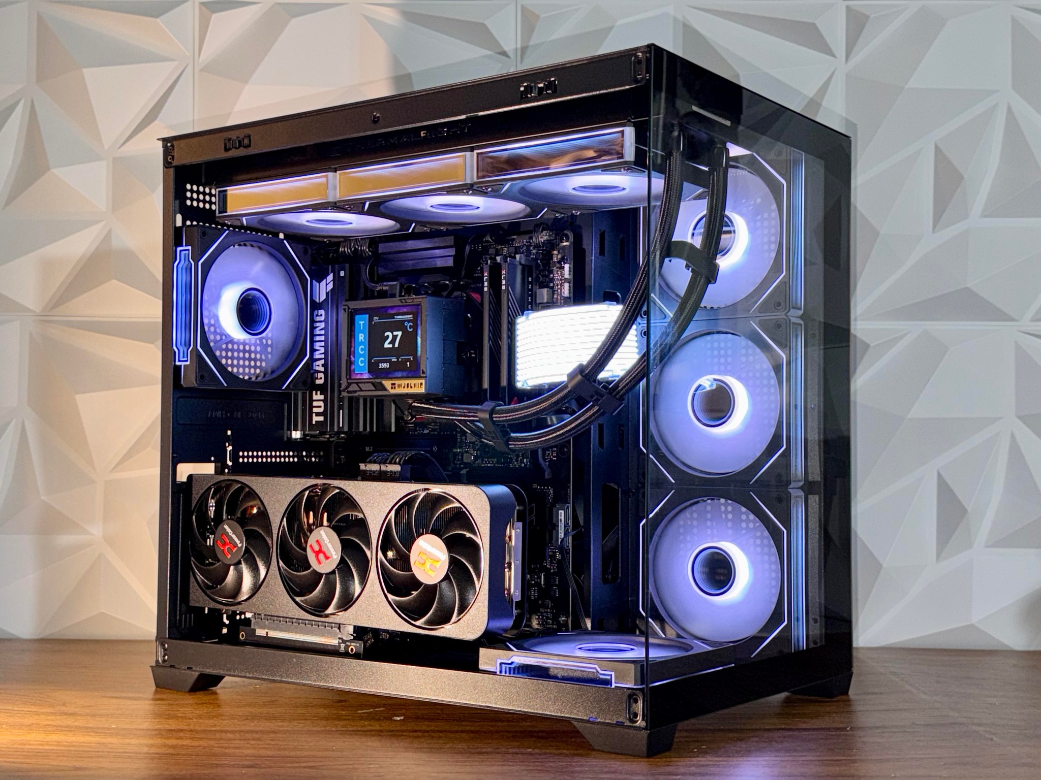 🔥RX 9070 XT | Ryzen  7900X/9800x3d | 32GB DDR5 | 1TB NVMe | LCD AIO | W11 Pro "Fireflare Phantom"🔥