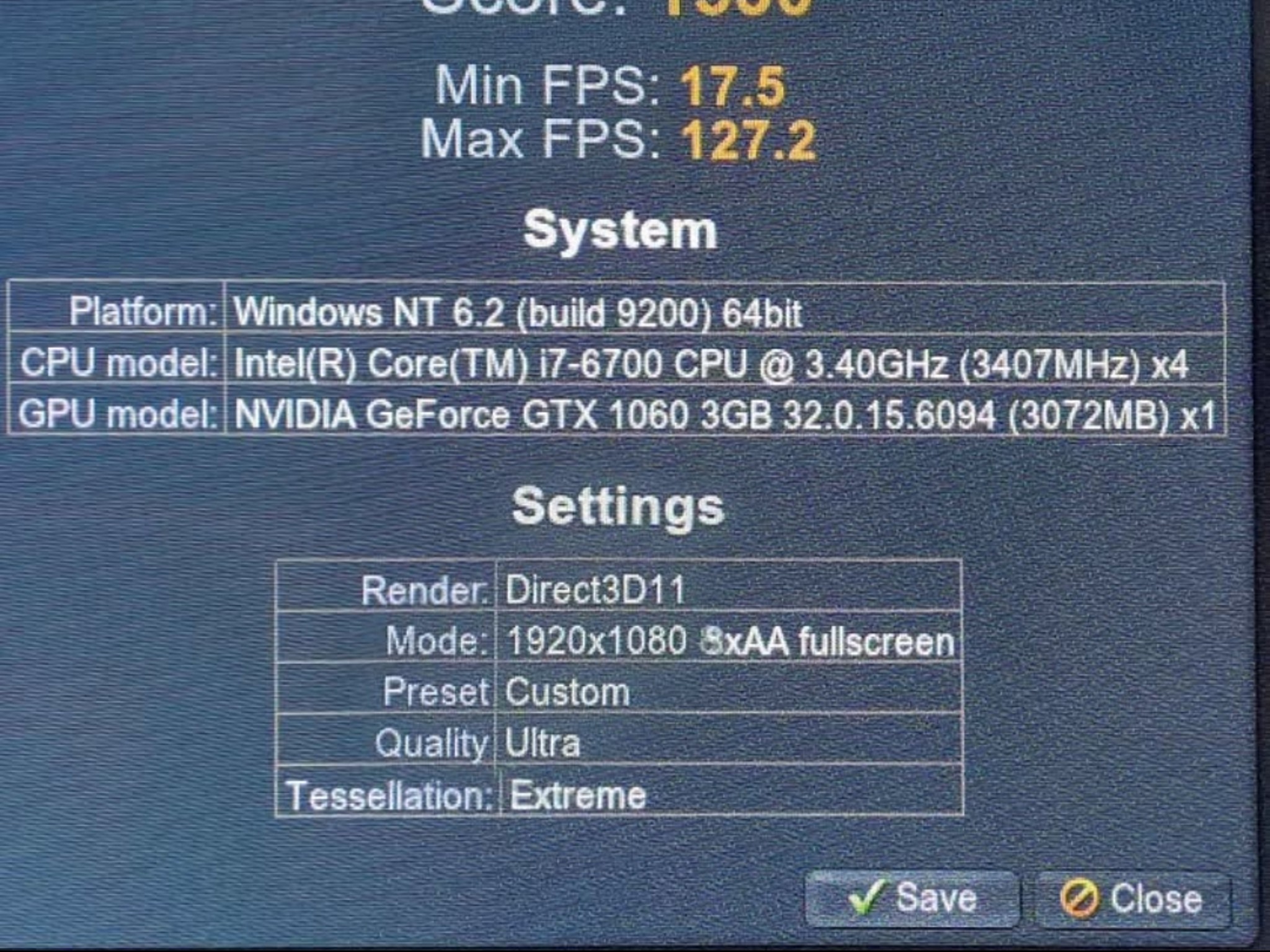 HP Envy Gaming PC, i7-6700, GTX 1060 3GB, 16GB DDR4, 500GB SSD