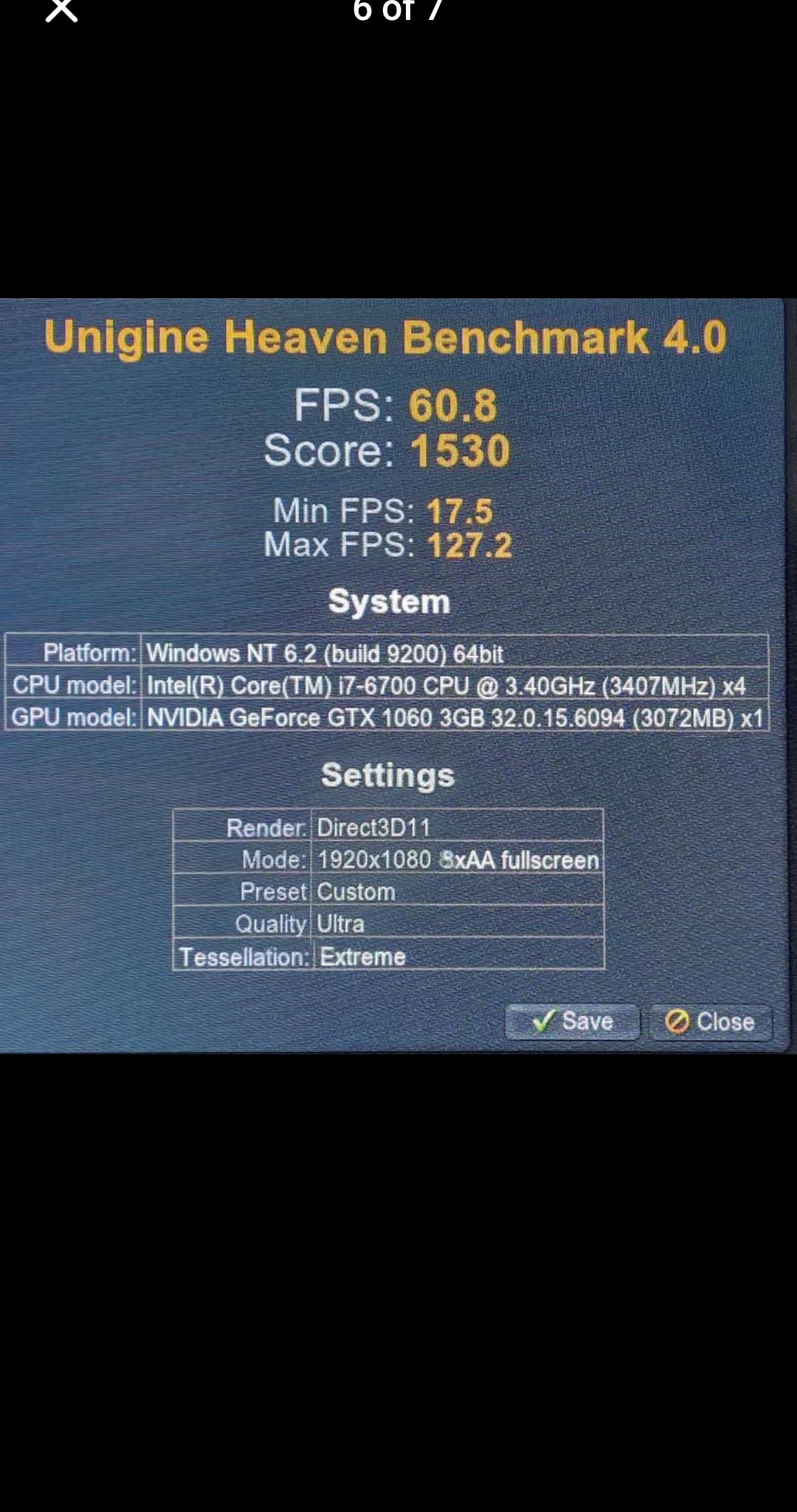 HP Envy Gaming PC, i7-6700, GTX 1060 3GB, 16GB DDR4, 500GB SSD
