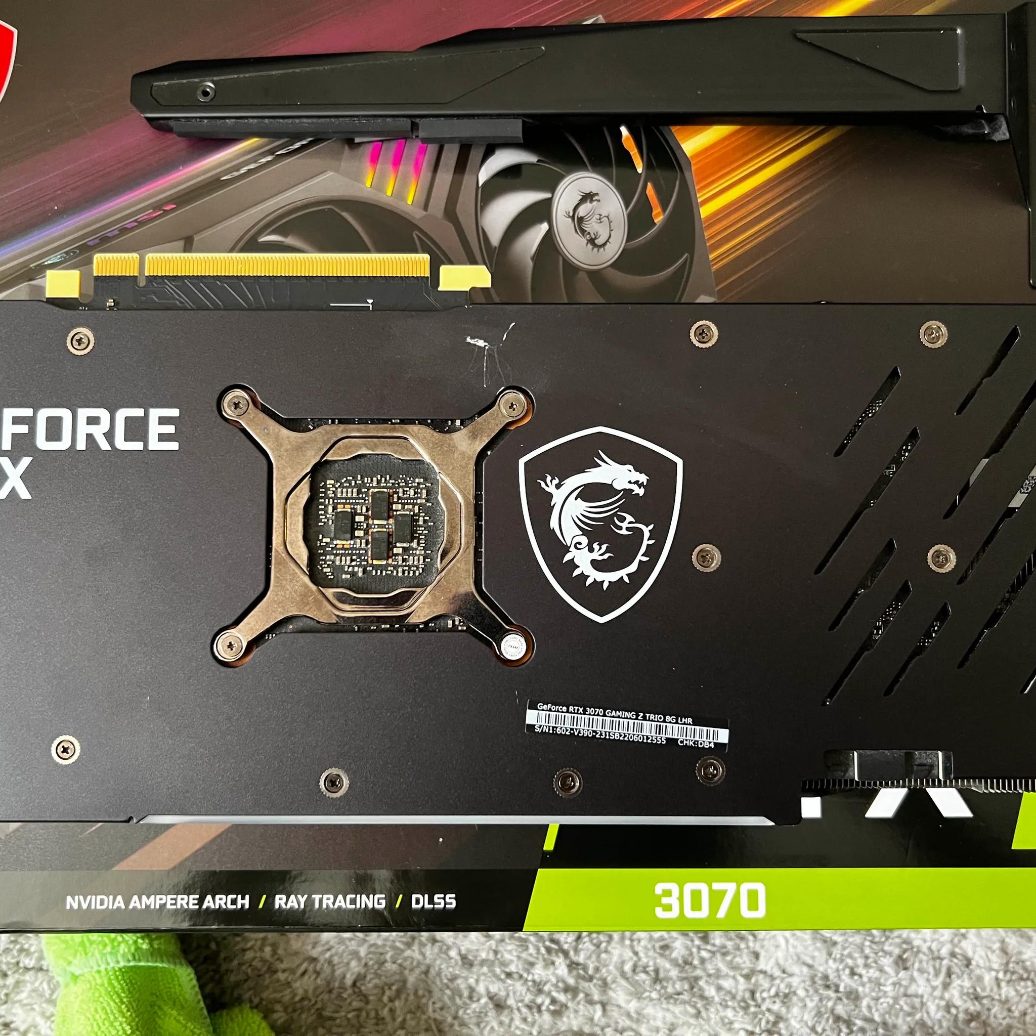 RTX 3070 MSI X TRIO LHR